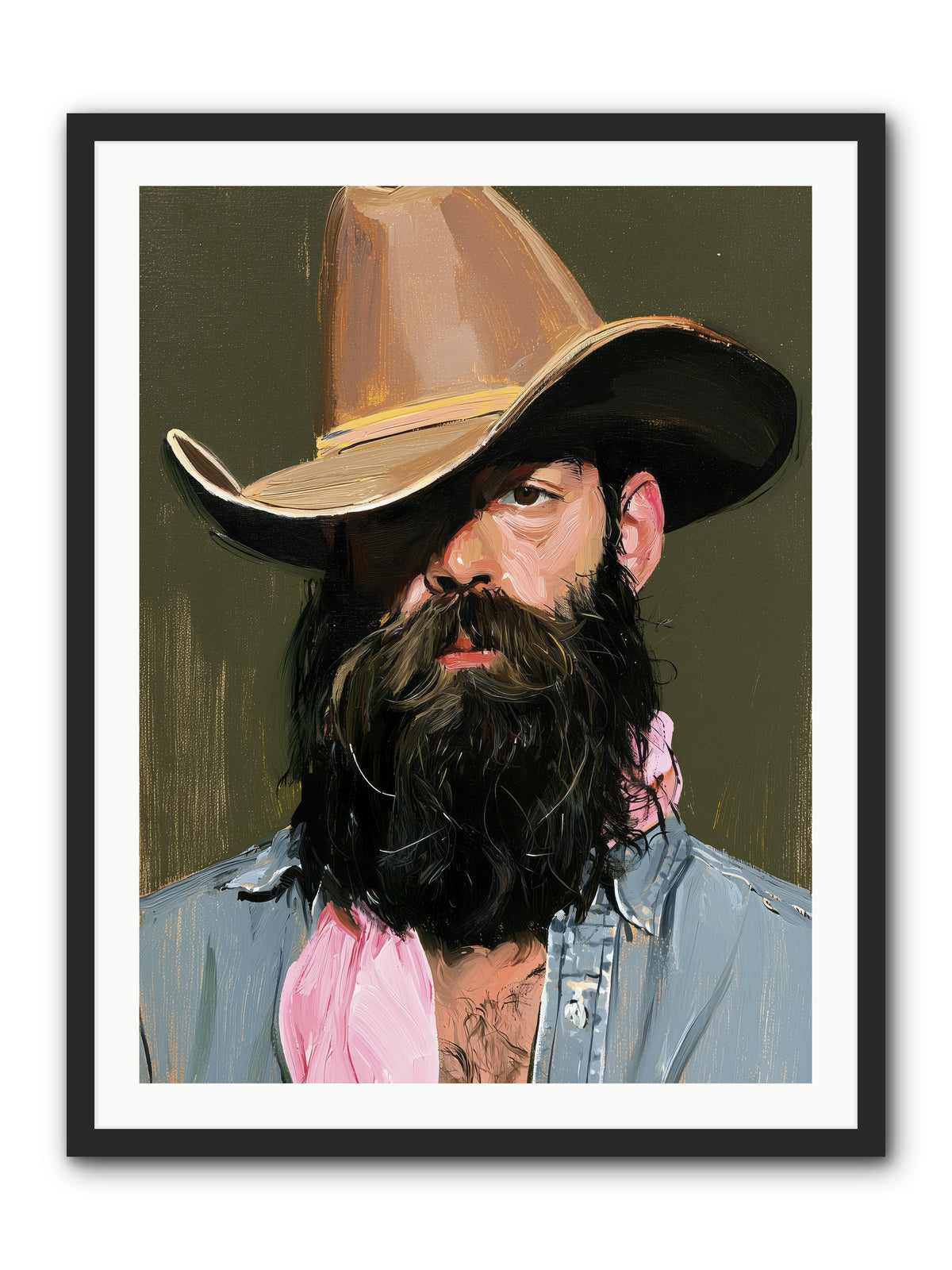 Beau with a Bow REZ — Beau-with-a-Bow_REZ-30x40-Framed-Print-Black.jpg
