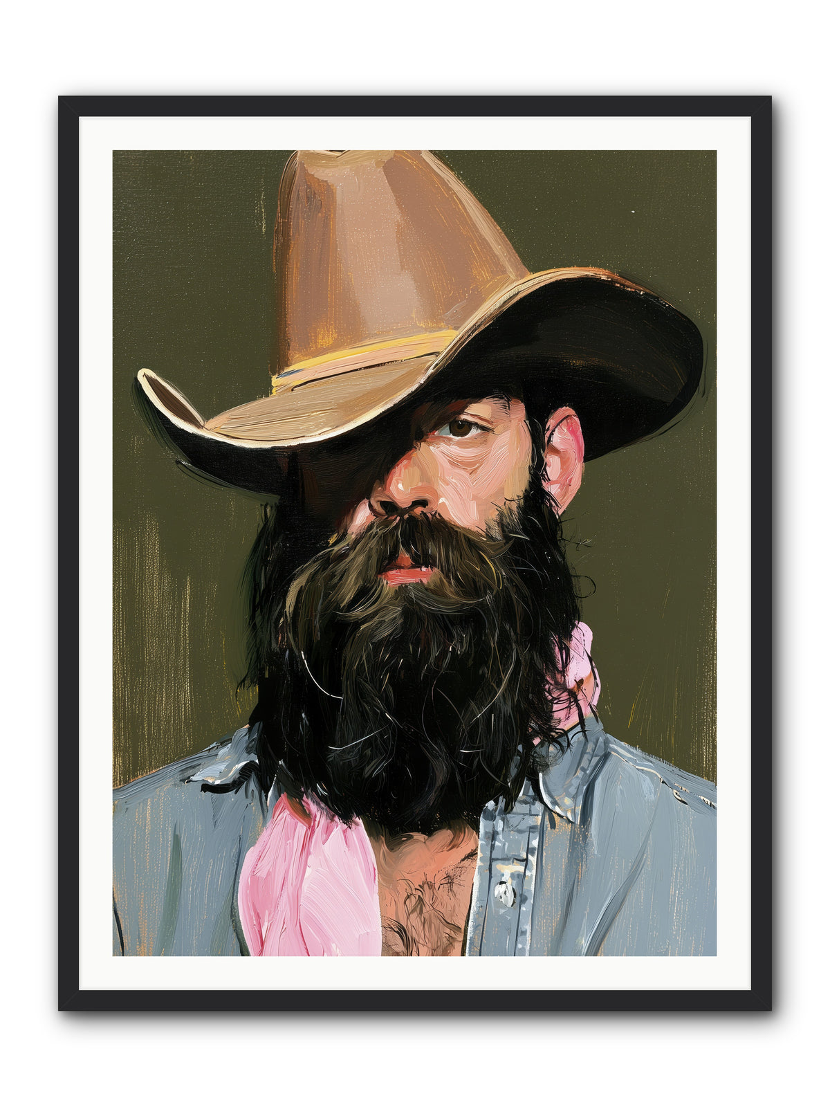 Beau with a Bow REZ — Beau-with-a-Bow_REZ-36x48-Framed-Print-Black.jpg