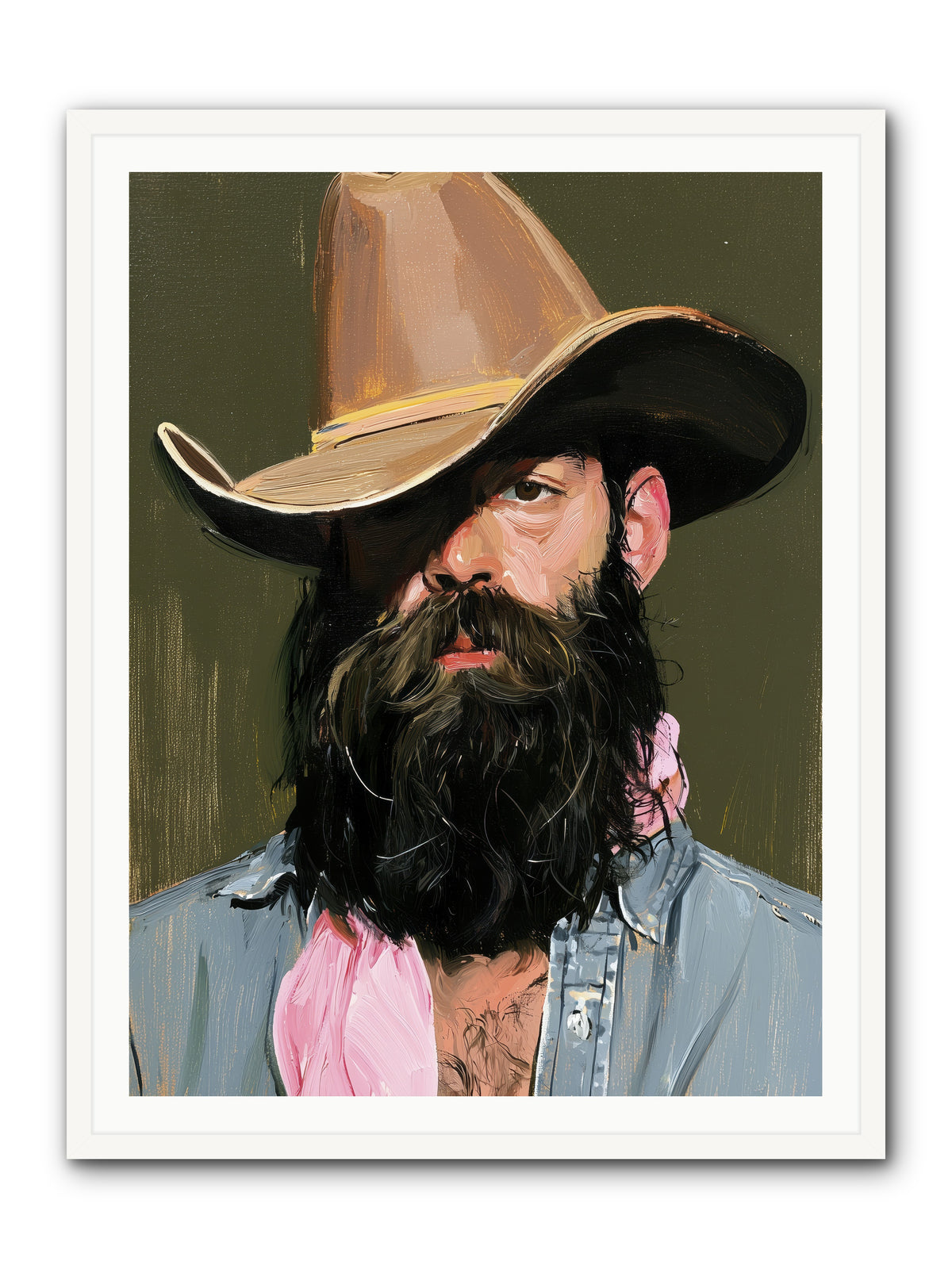 Beau with a Bow REZ — Beau-with-a-Bow_REZ-36x48-Framed-Print-White.jpg