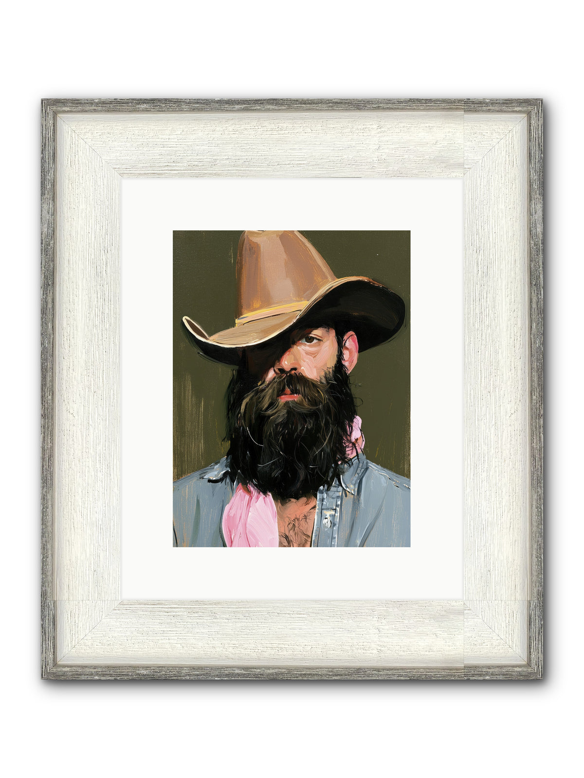 Beau with a Bow REZ — Beau-with-a-Bow_REZ-9x12-Framed-Print-Driftwood-White.jpg