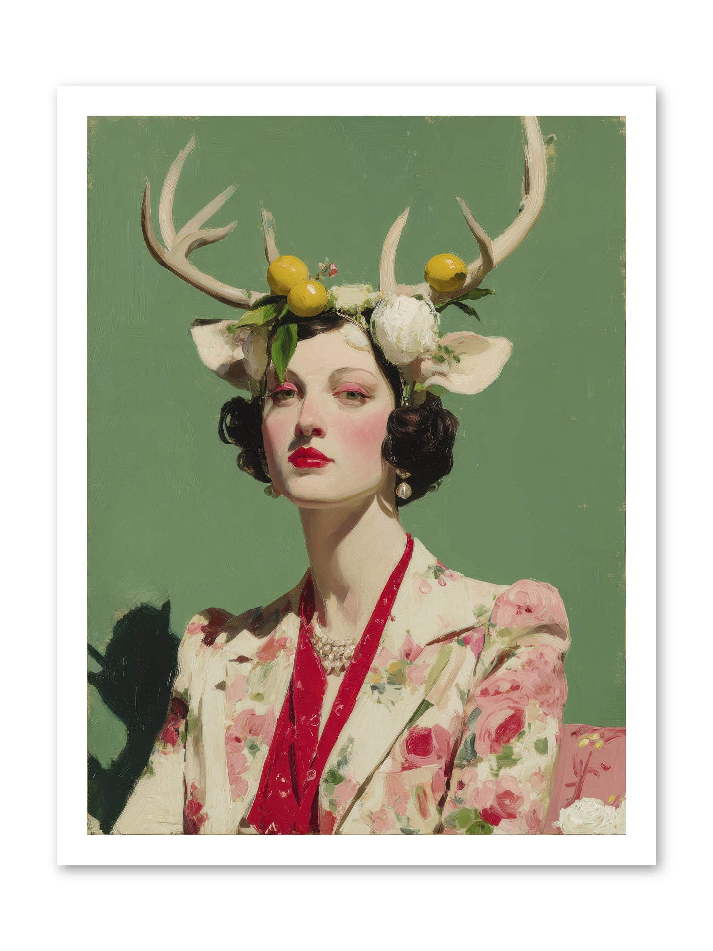 Beauty Required Imagination -- Loose Canvas Print 18x24