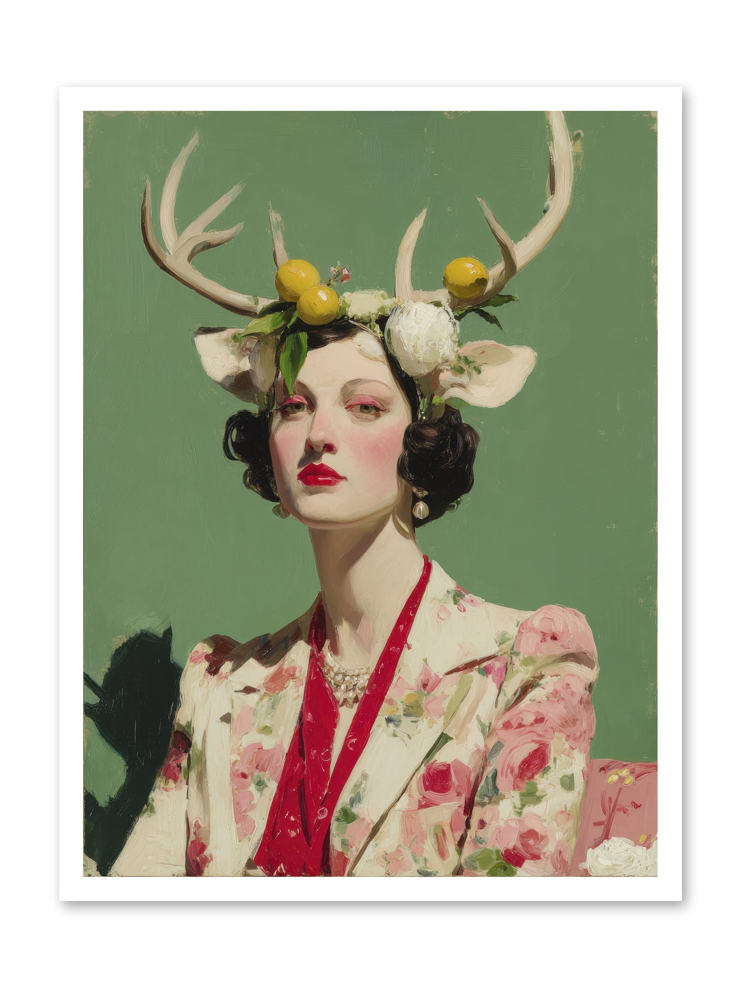 Beauty Required Imagination -- Paper Print 24x32