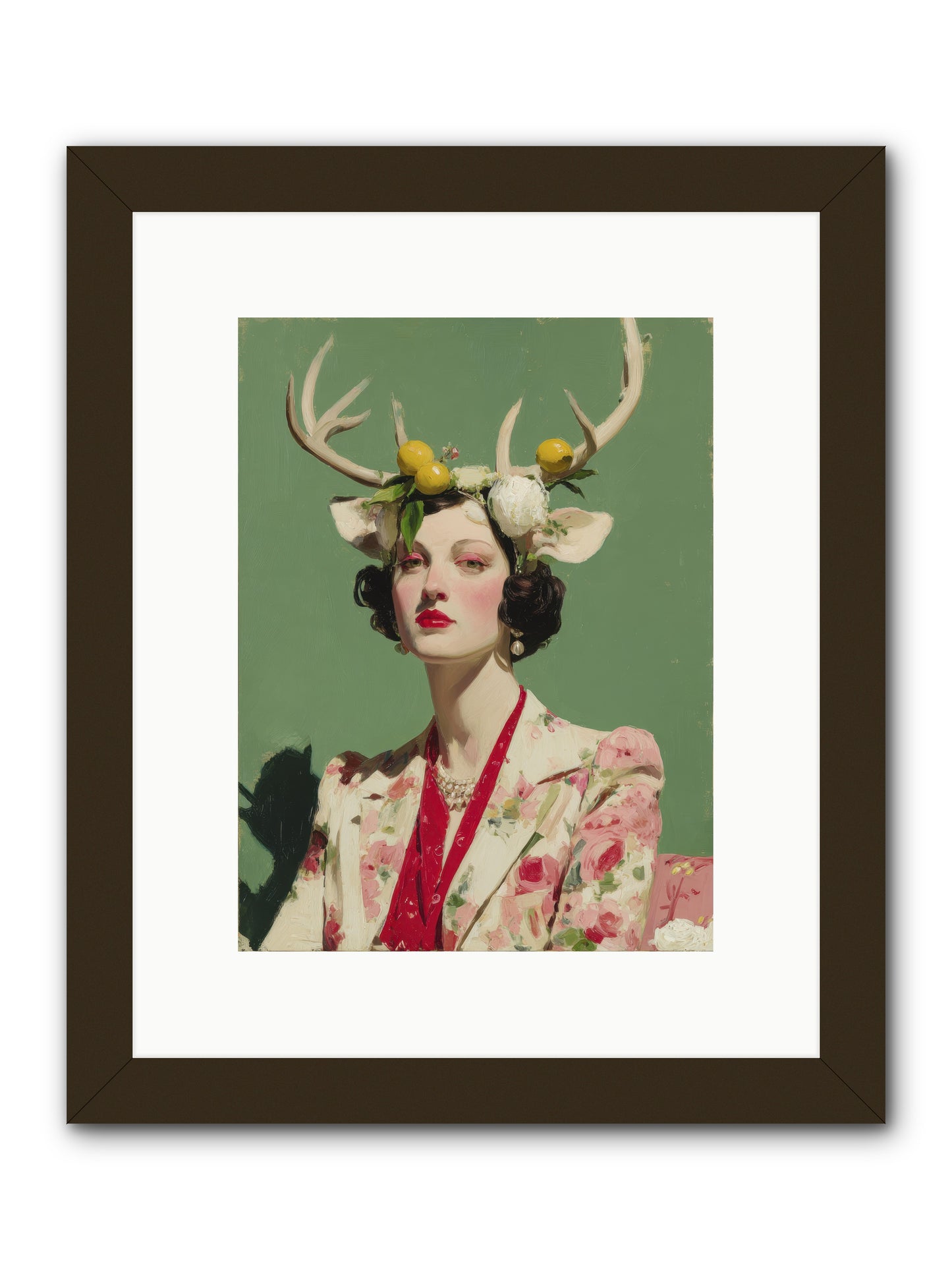 Beauty Required Imagination -- Framed Print - Black 9x12
