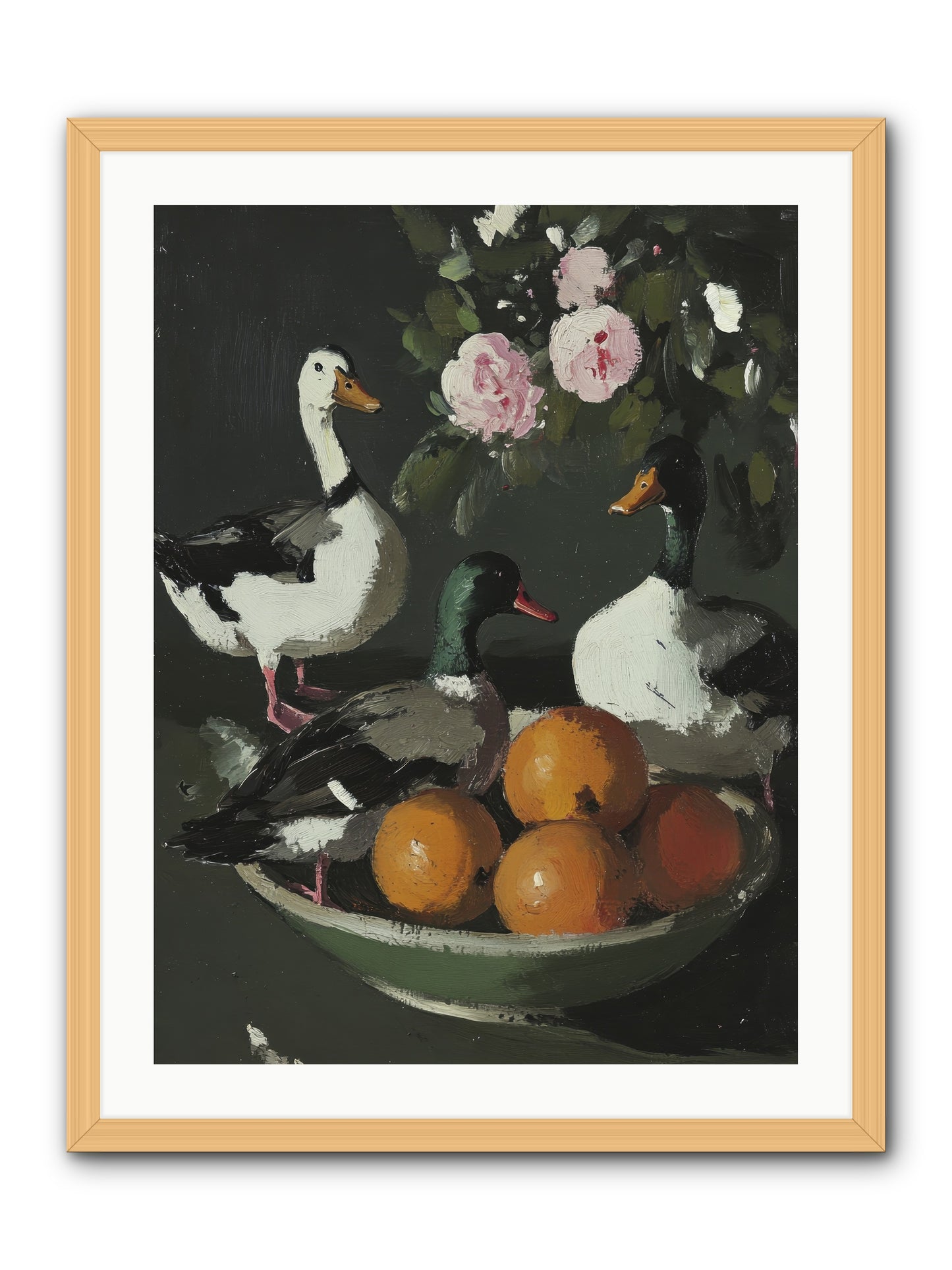 Beauty's True Form -- Framed Print - Natural 24x32