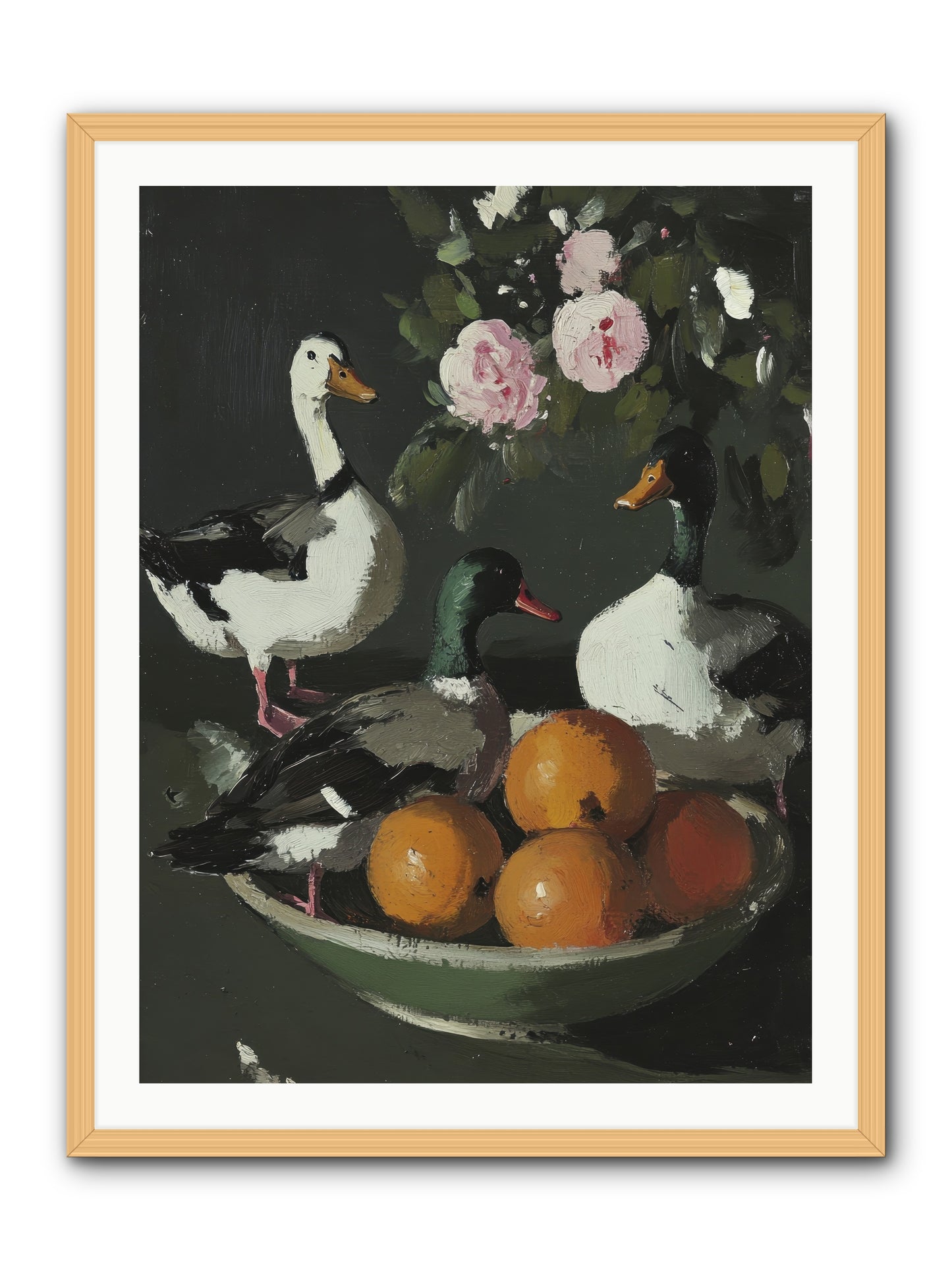 Beauty's True Form -- Framed Print - Natural 30x40