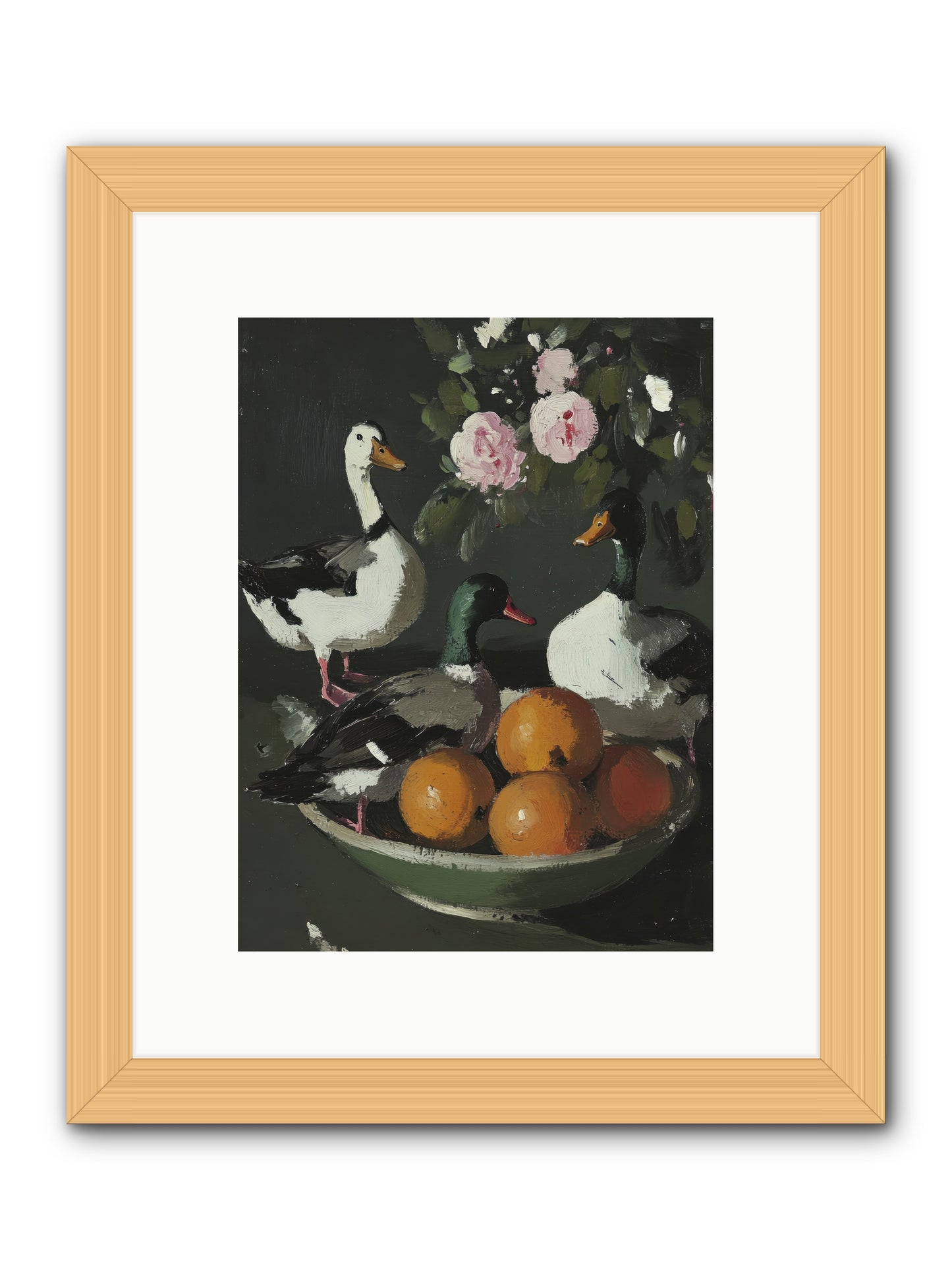 Beauty's True Form -- Framed Print - Natural 9x12