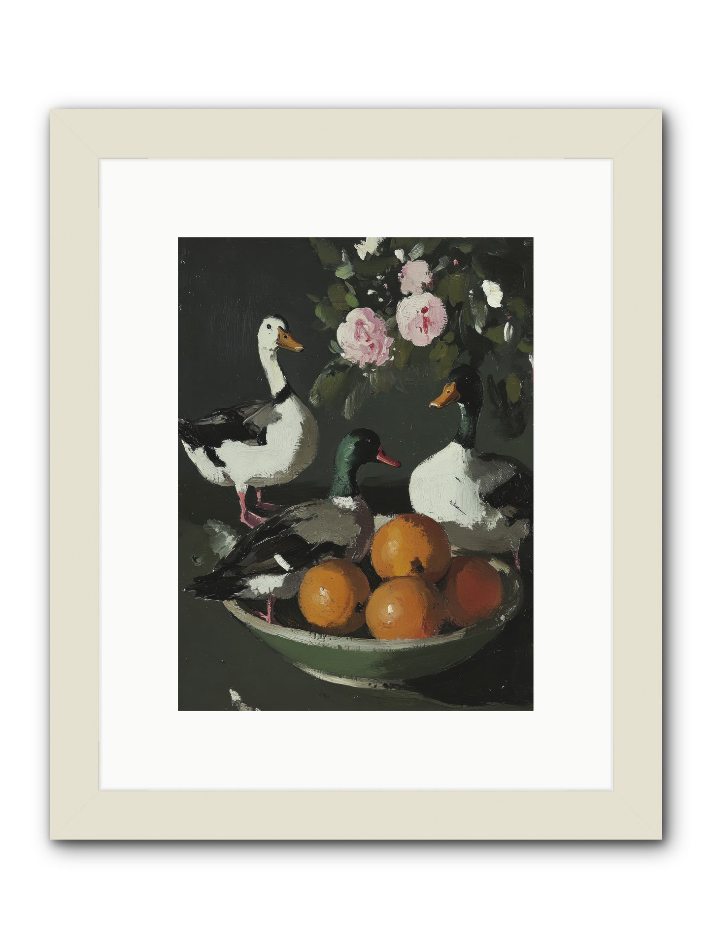 Beauty's True Form -- Framed Print - White 9x12