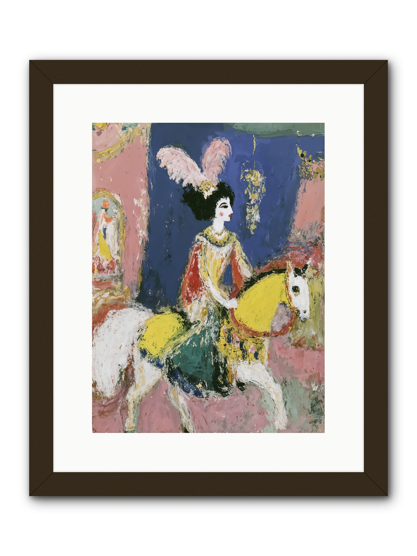 Becoming Royalty -- Framed Print - Black 12x16