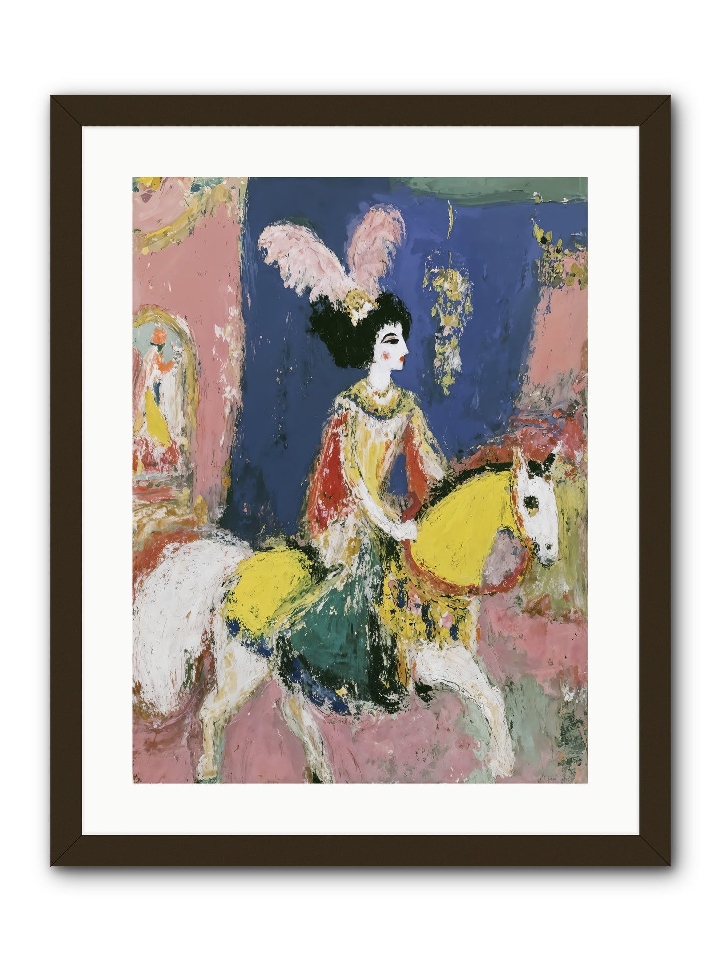 Becoming Royalty -- Framed Print - Black 18x24