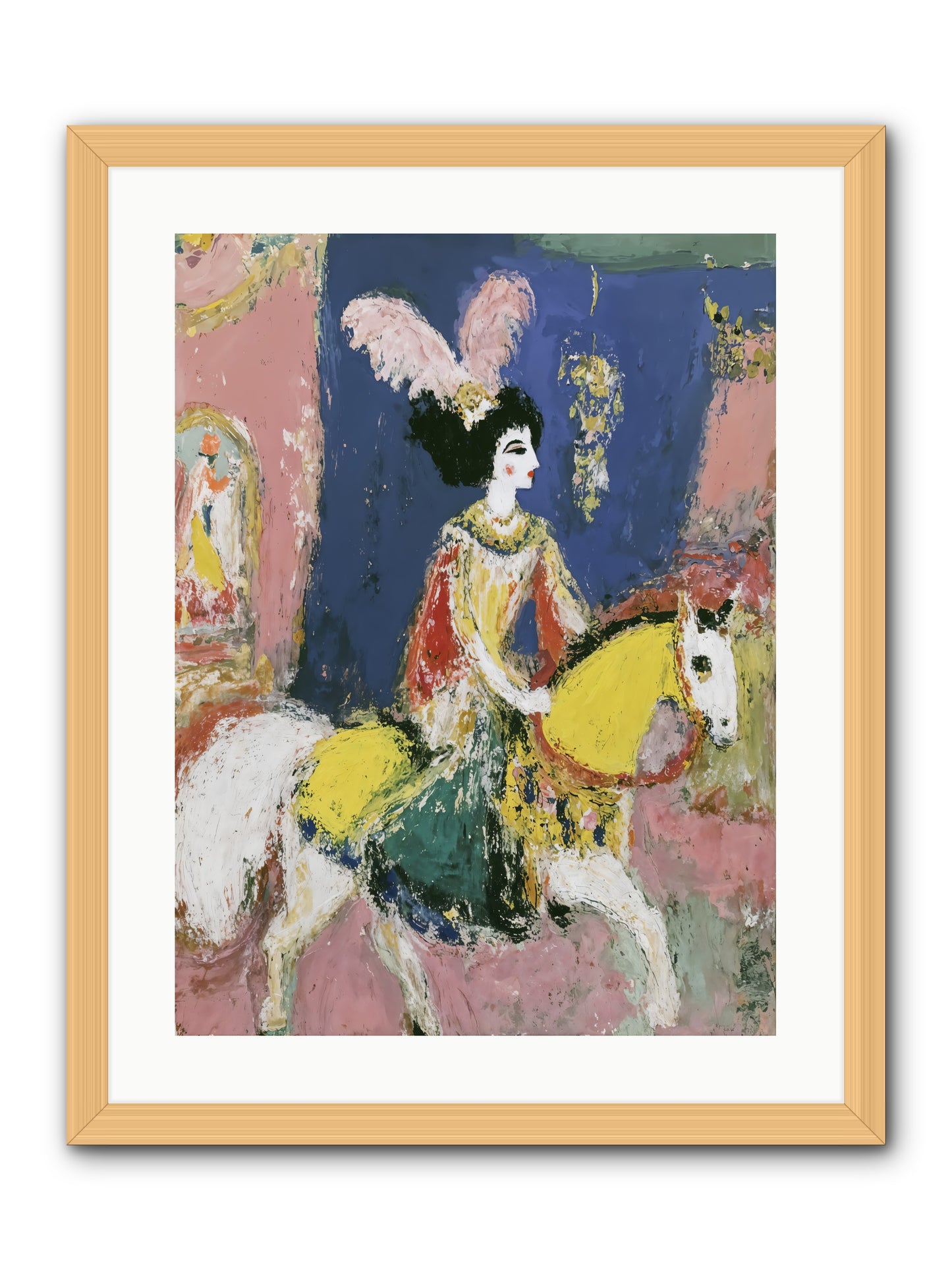 Becoming Royalty -- Framed Print - Natural 18x24