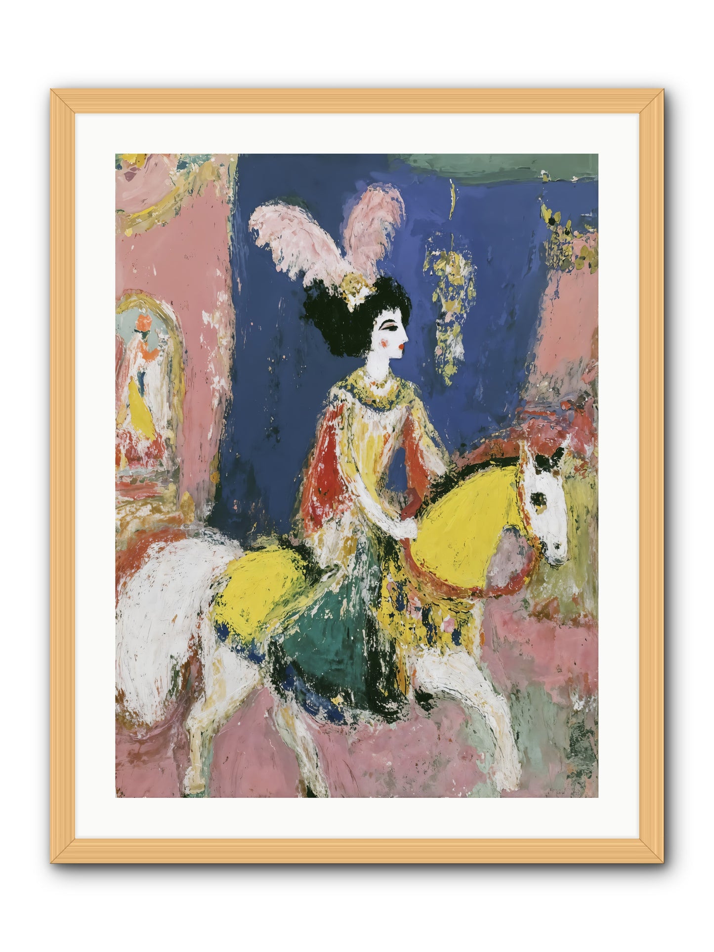 Becoming Royalty -- Framed Print - Natural 24x32