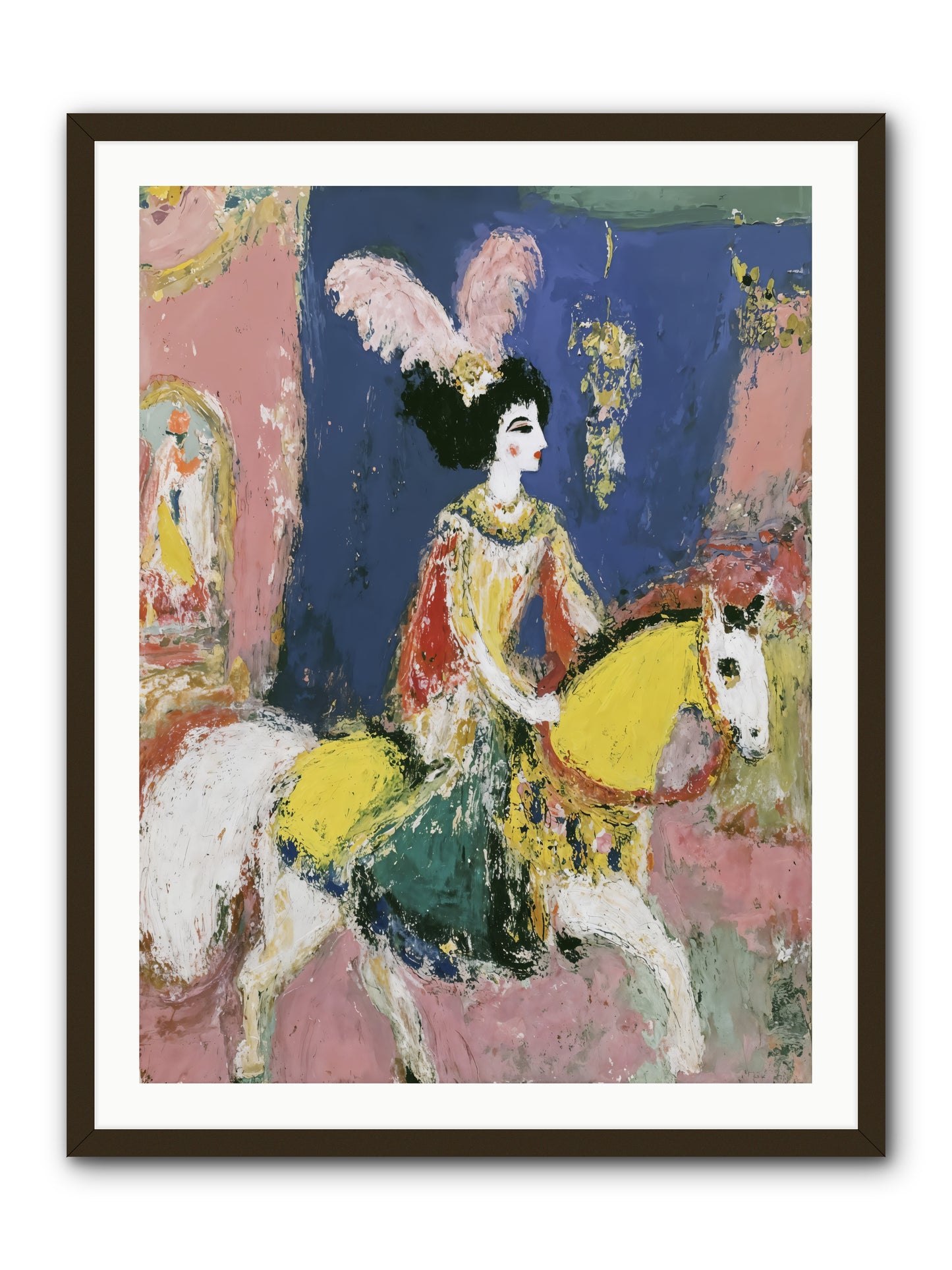 Becoming Royalty -- Framed Print - Black 30x40