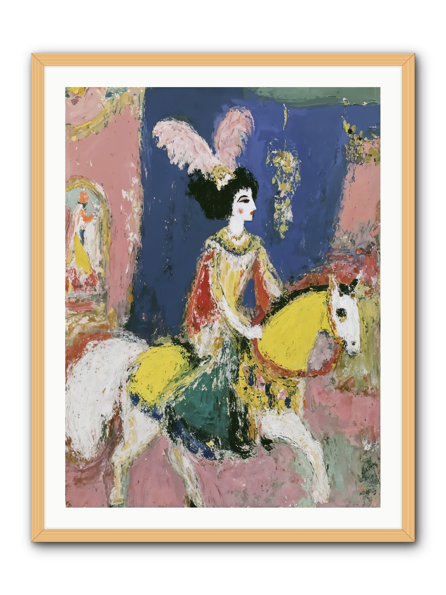 Becoming Royalty -- Framed Print - Natural 30x40