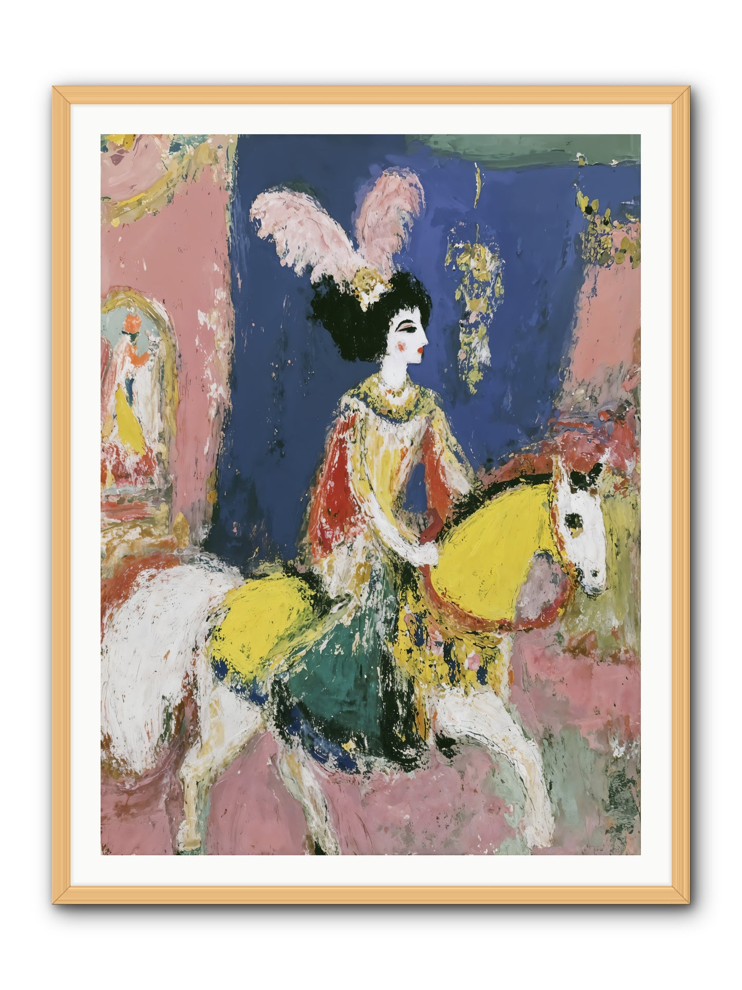 Becoming Royalty -- Framed Print - Natural 36x48