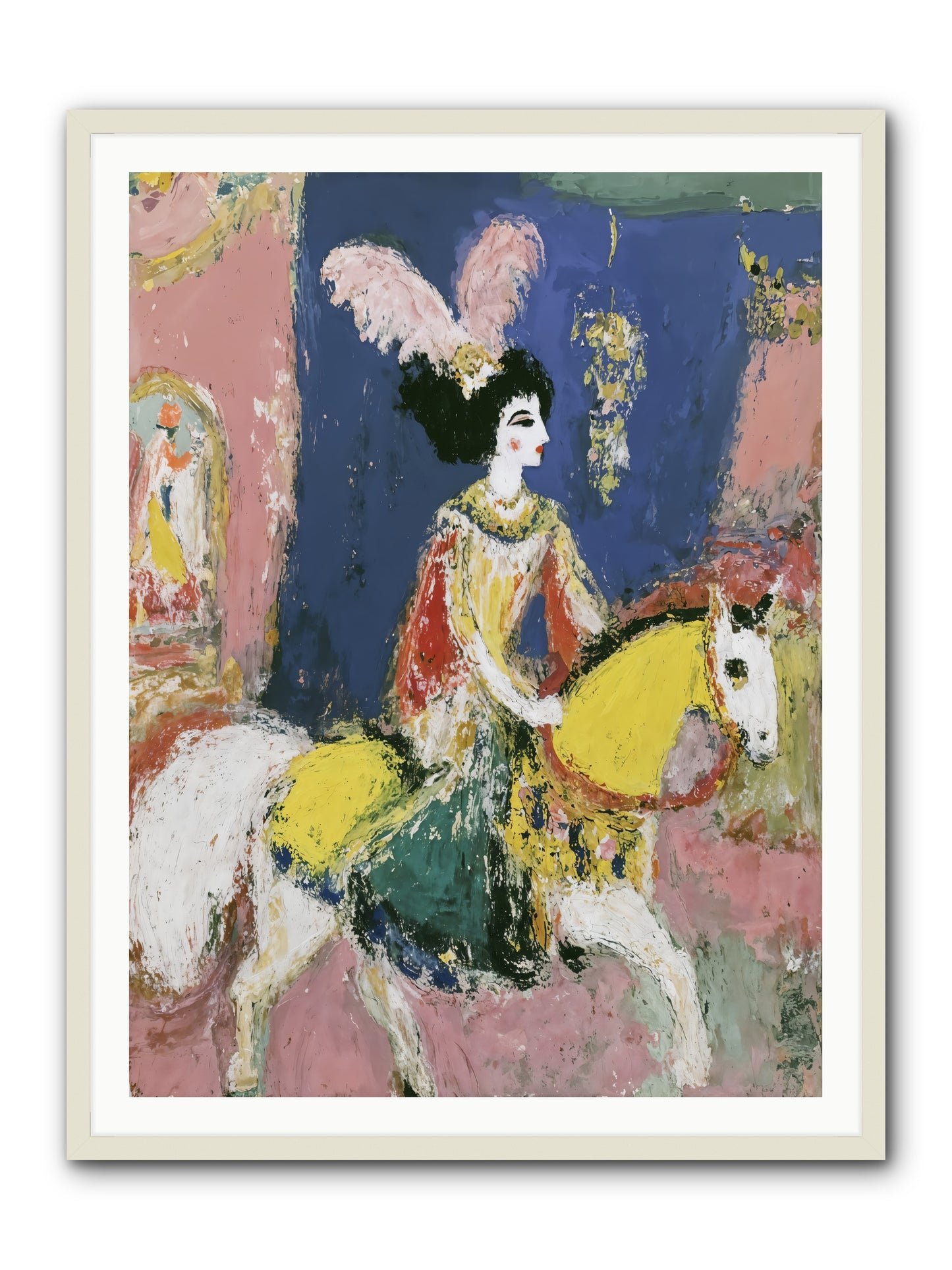 Becoming Royalty -- Framed Print - White 36x48