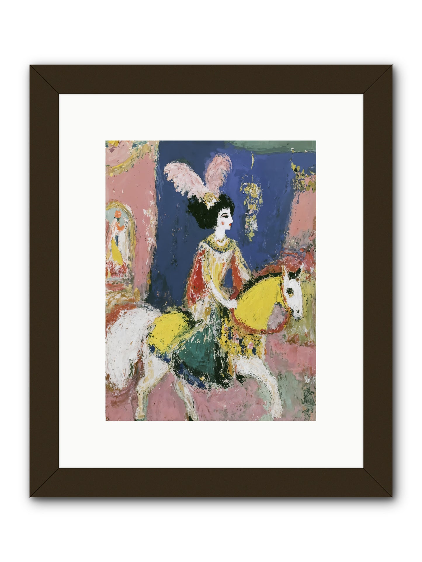 Becoming Royalty -- Framed Print - Black 9x12
