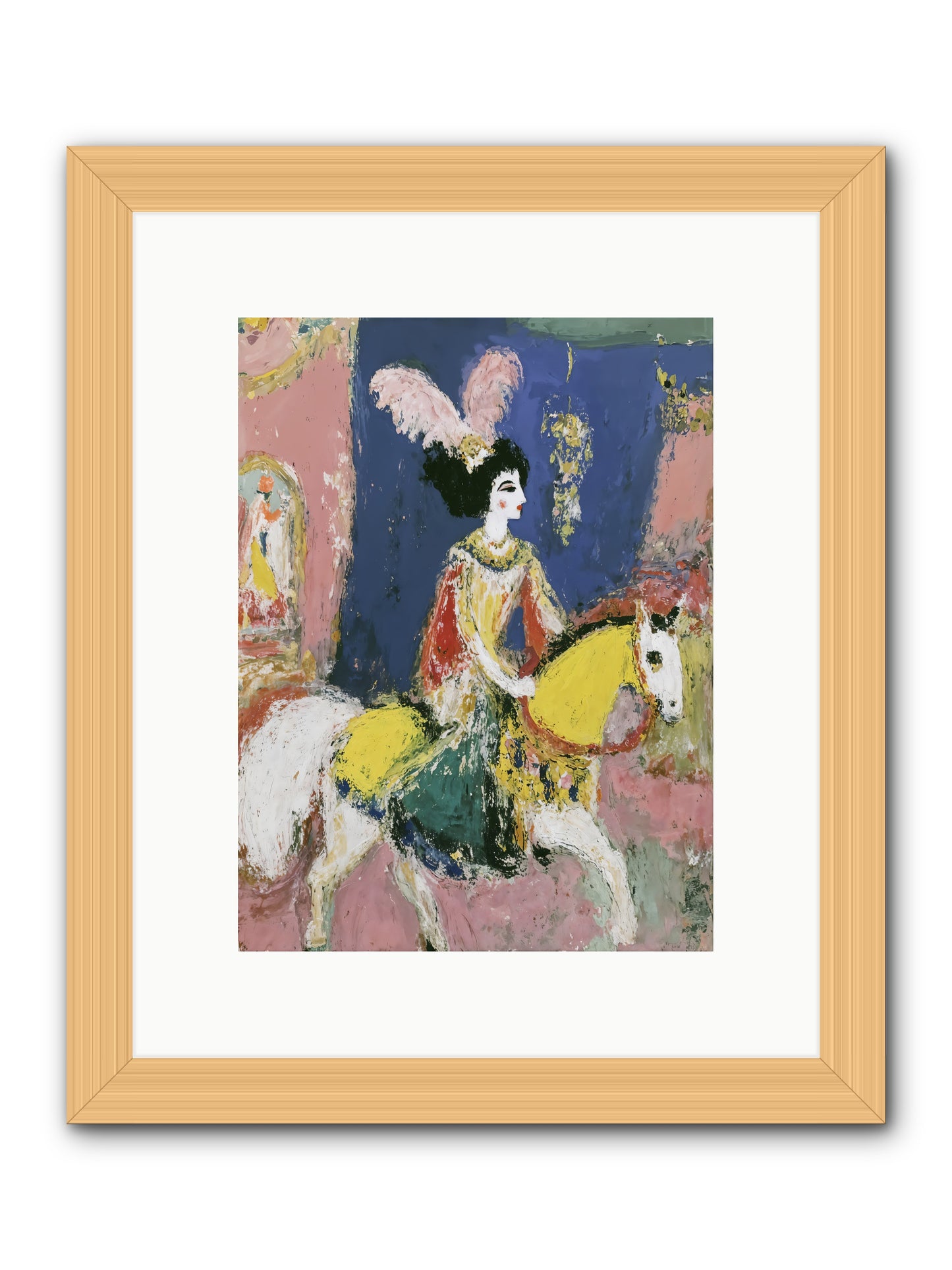 Becoming Royalty -- Framed Print - Natural 9x12