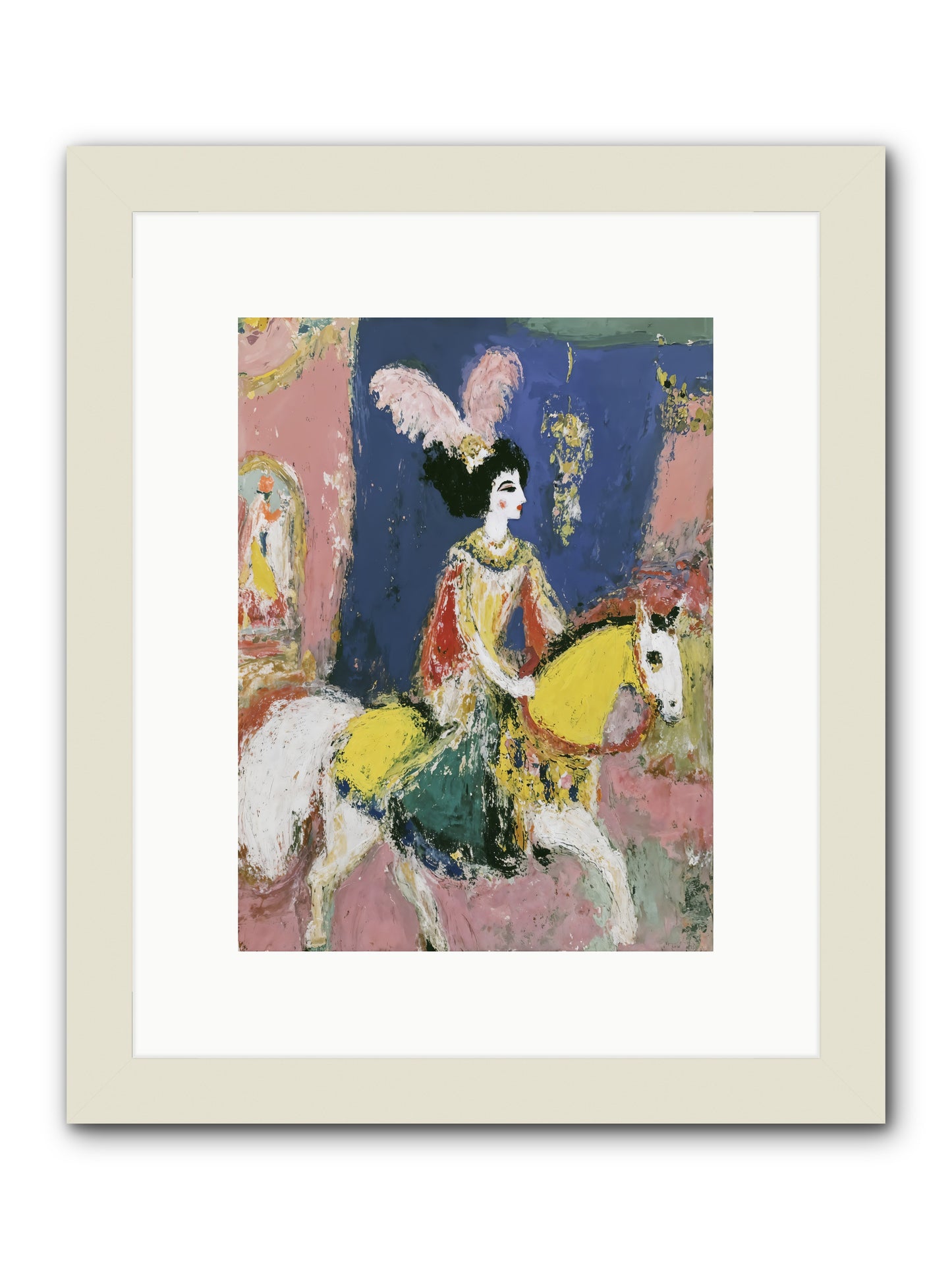 Becoming Royalty -- Framed Print - White 9x12