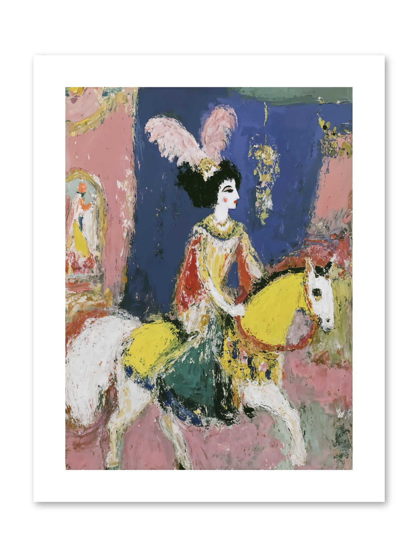 Becoming Royalty -- Loose Canvas Print 9x12
