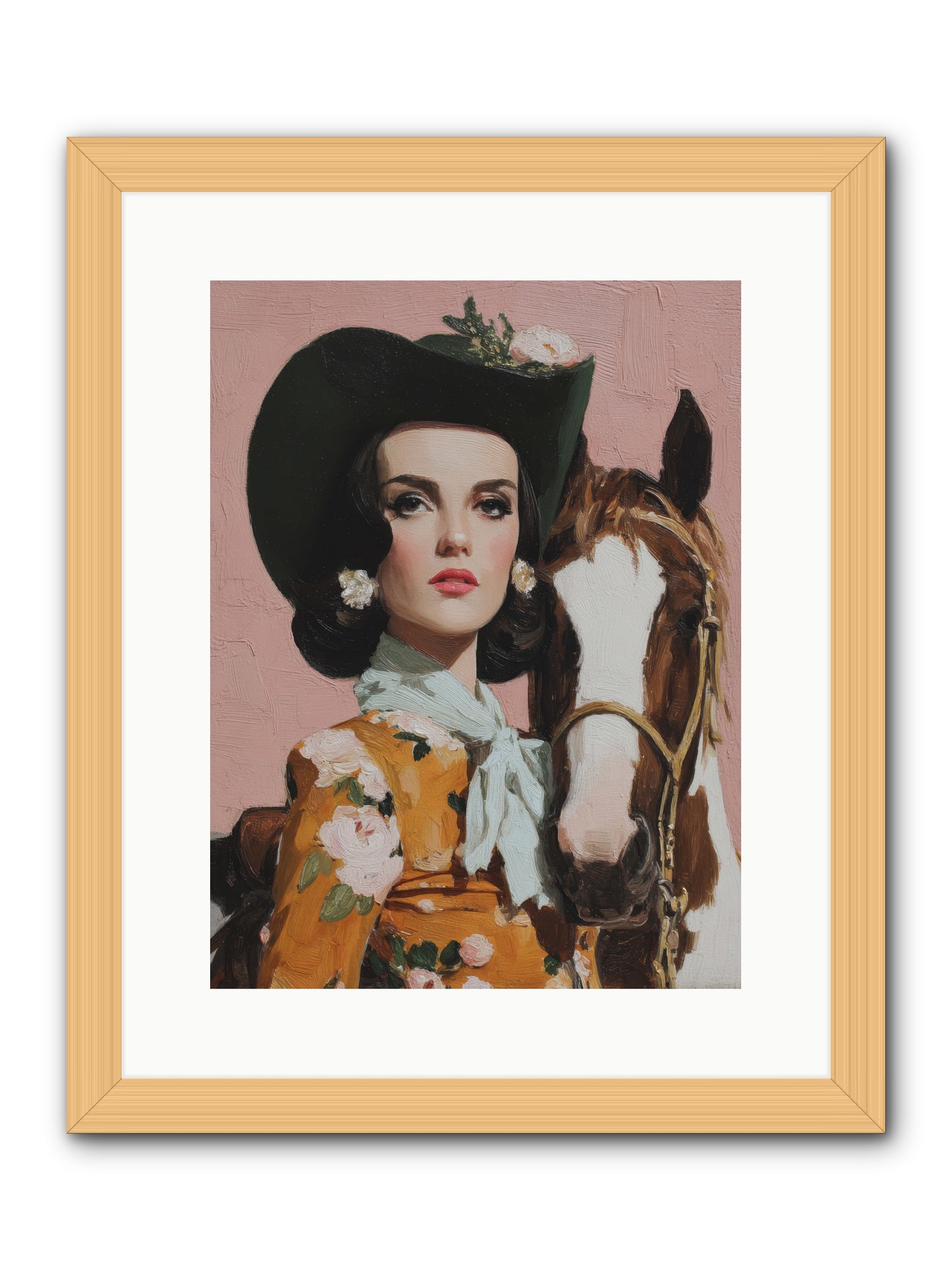 Before Words, This -- Framed Print - Natural 12x16
