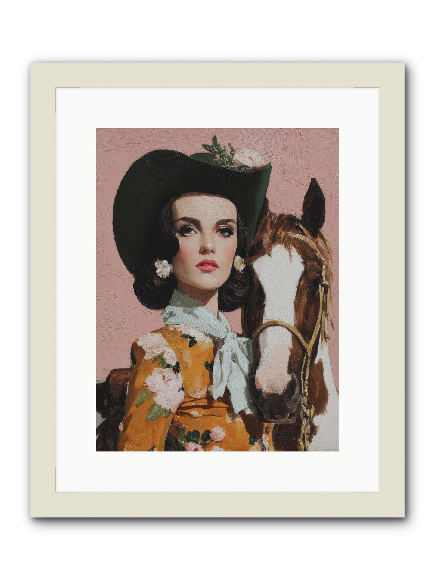 Before Words, This -- Framed Print - White 12x16