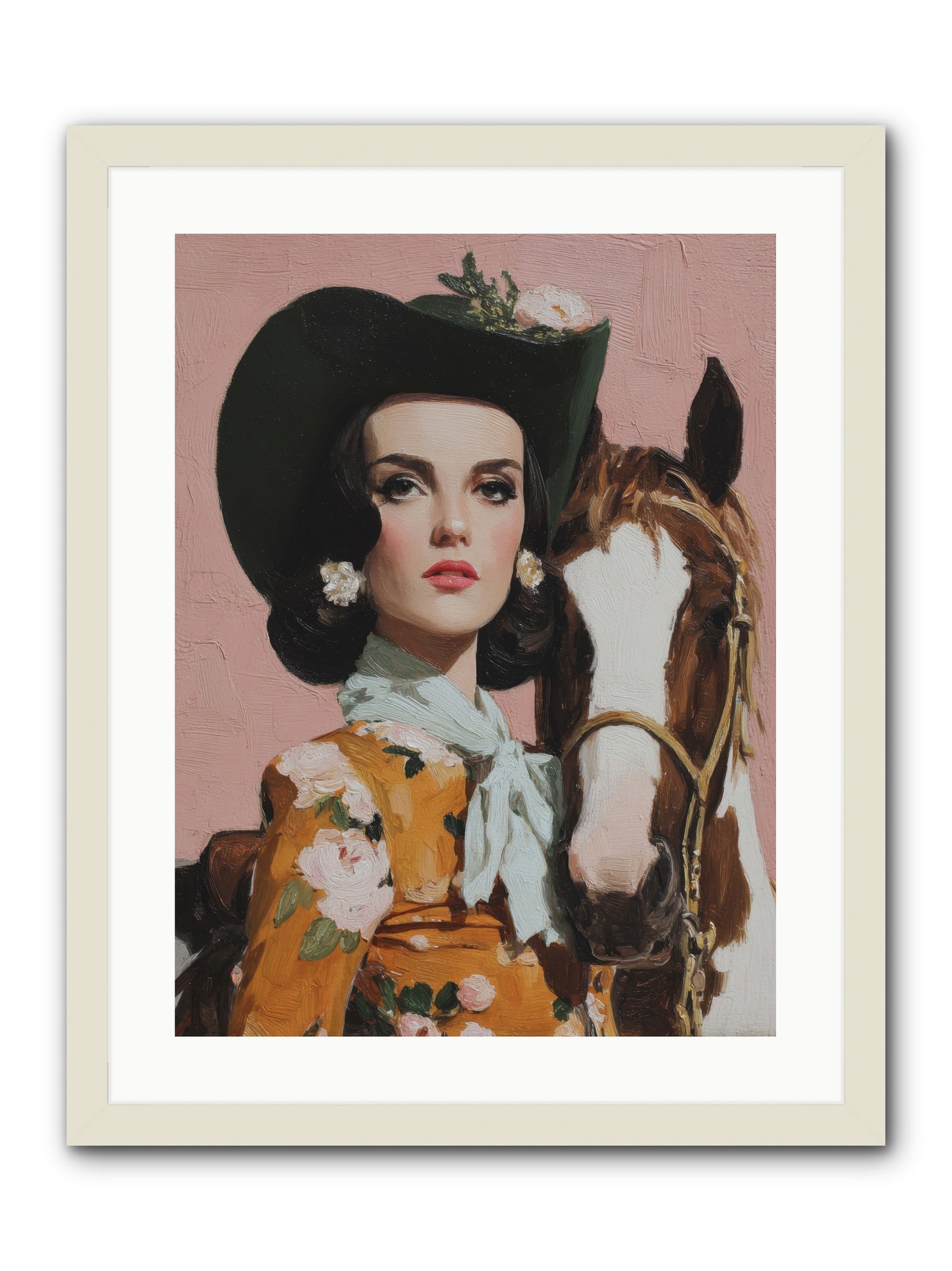 Before Words, This -- Framed Print - White 18x24