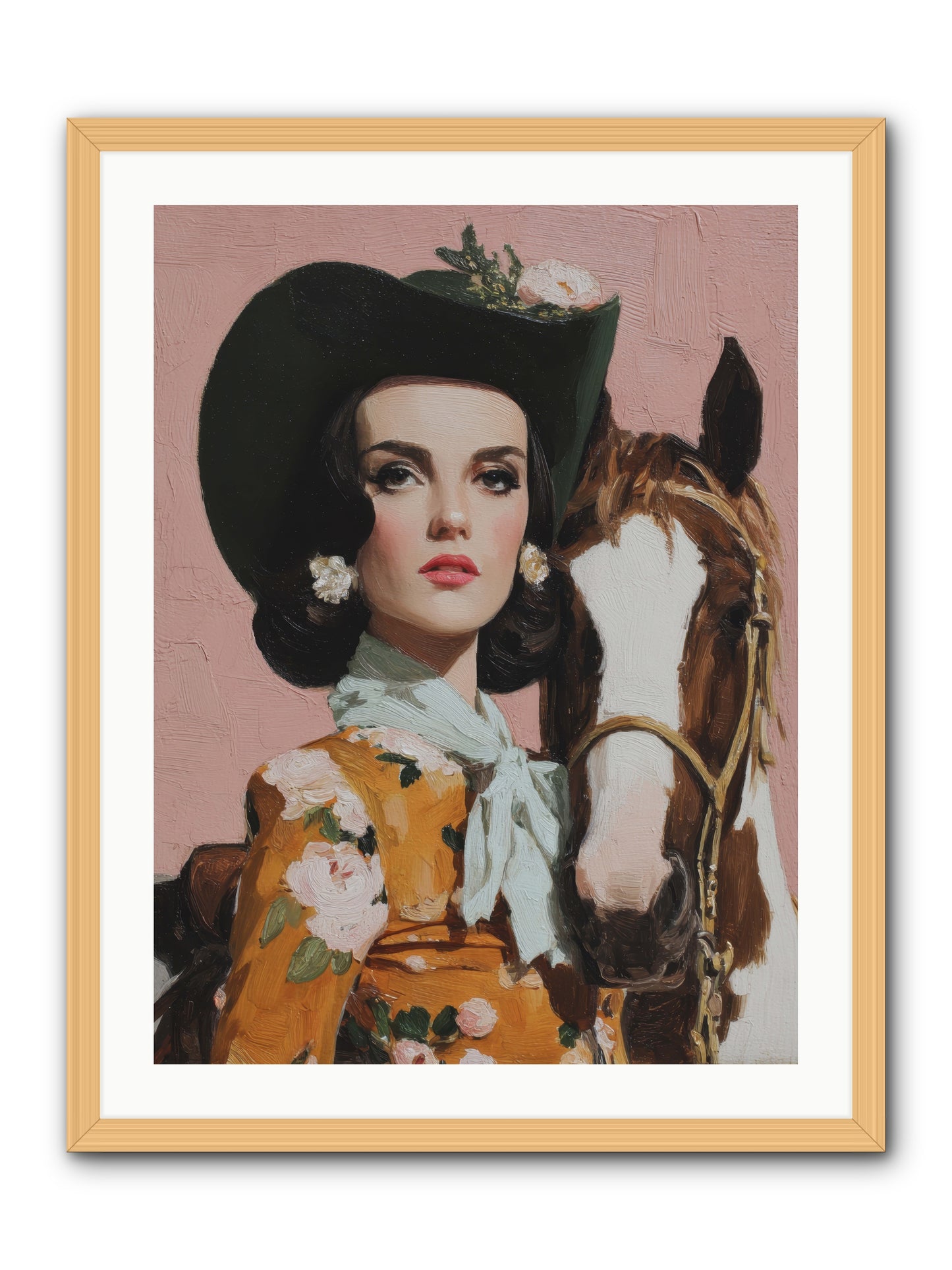 Before Words, This -- Framed Print - Natural 24x32