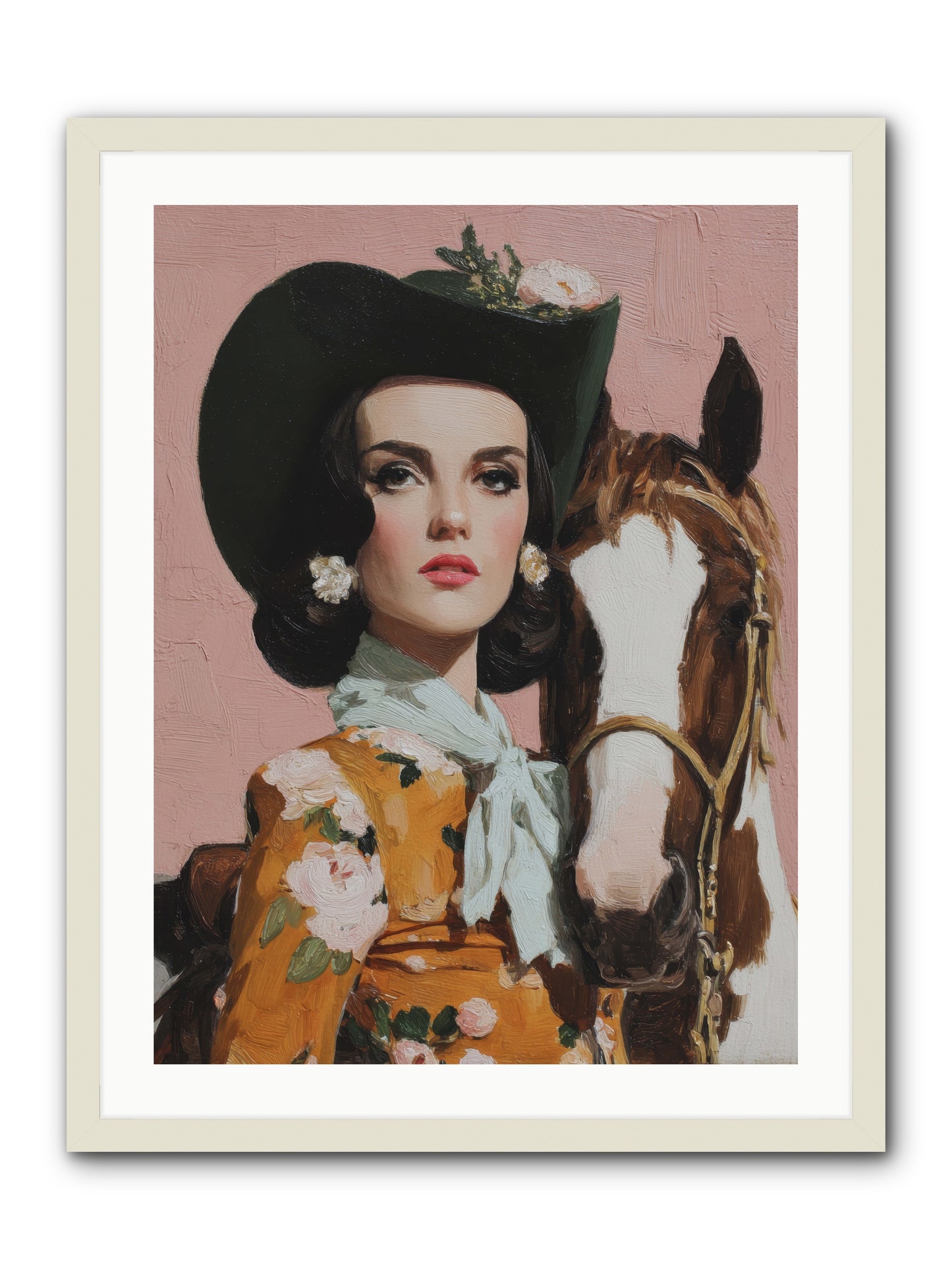 Before Words, This -- Framed Print - White 24x32