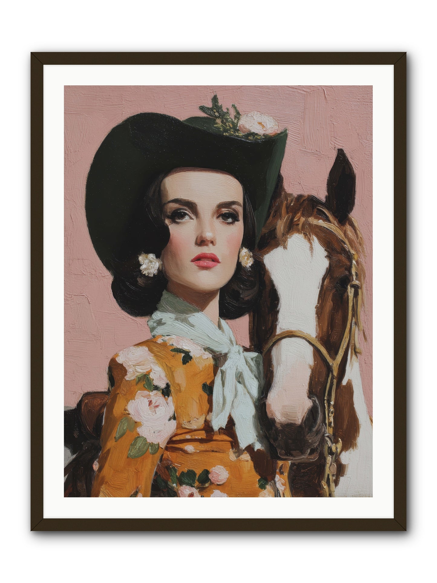 Before Words, This -- Framed Print - Black 30x40
