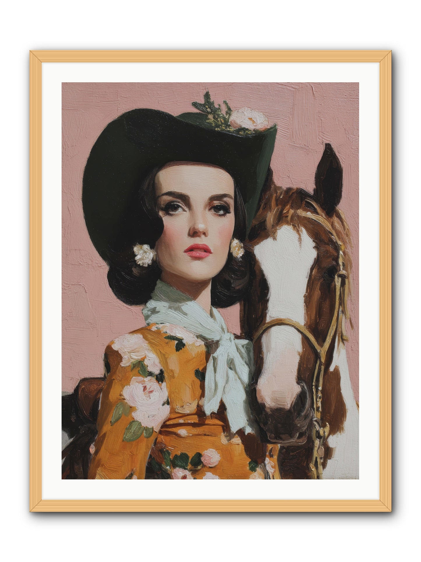 Before Words, This -- Framed Print - Natural 30x40