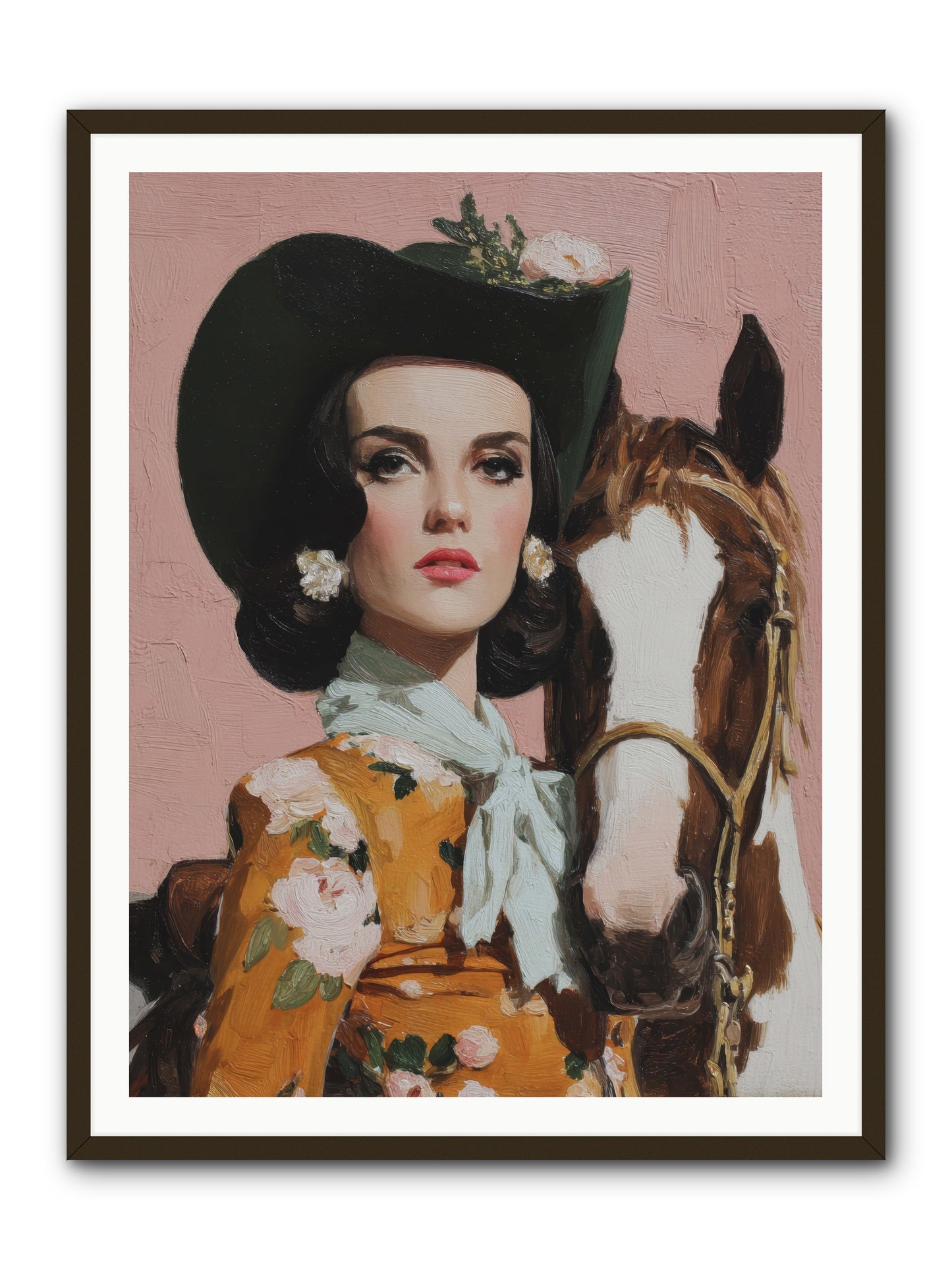 Before Words, This -- Framed Print - Black 36x48
