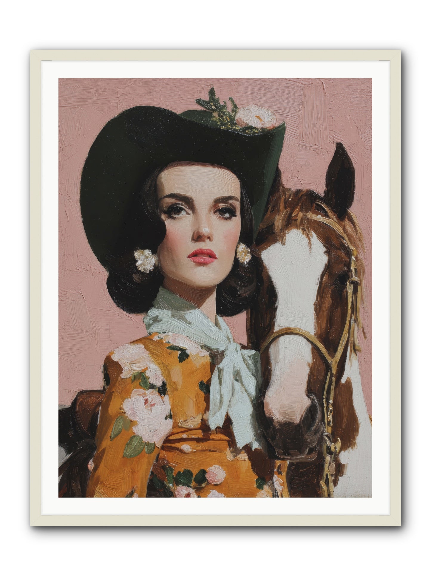 Before Words, This -- Framed Print - White 36x48