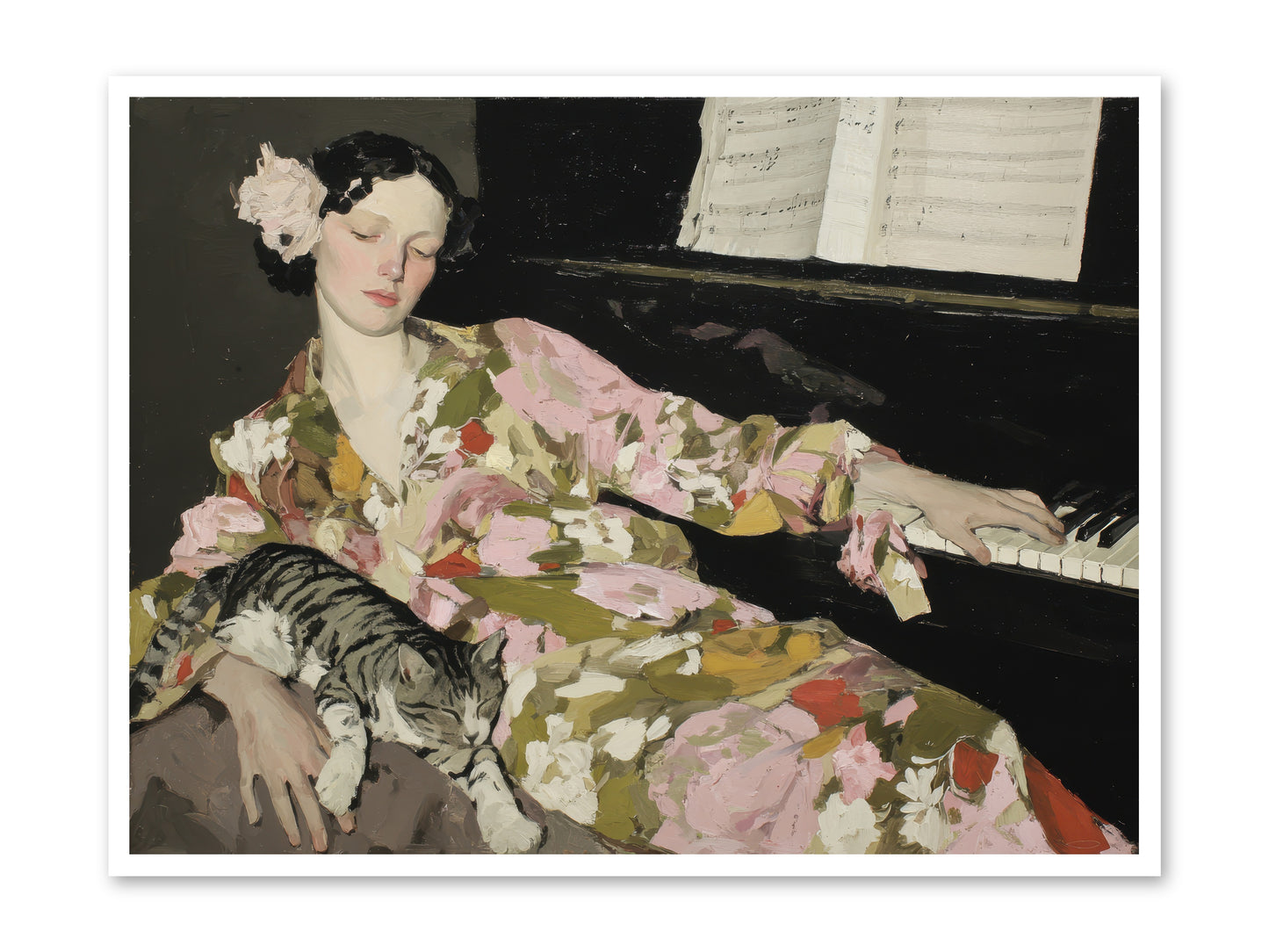 Before the Garden Woke -- Paper Print 48x36