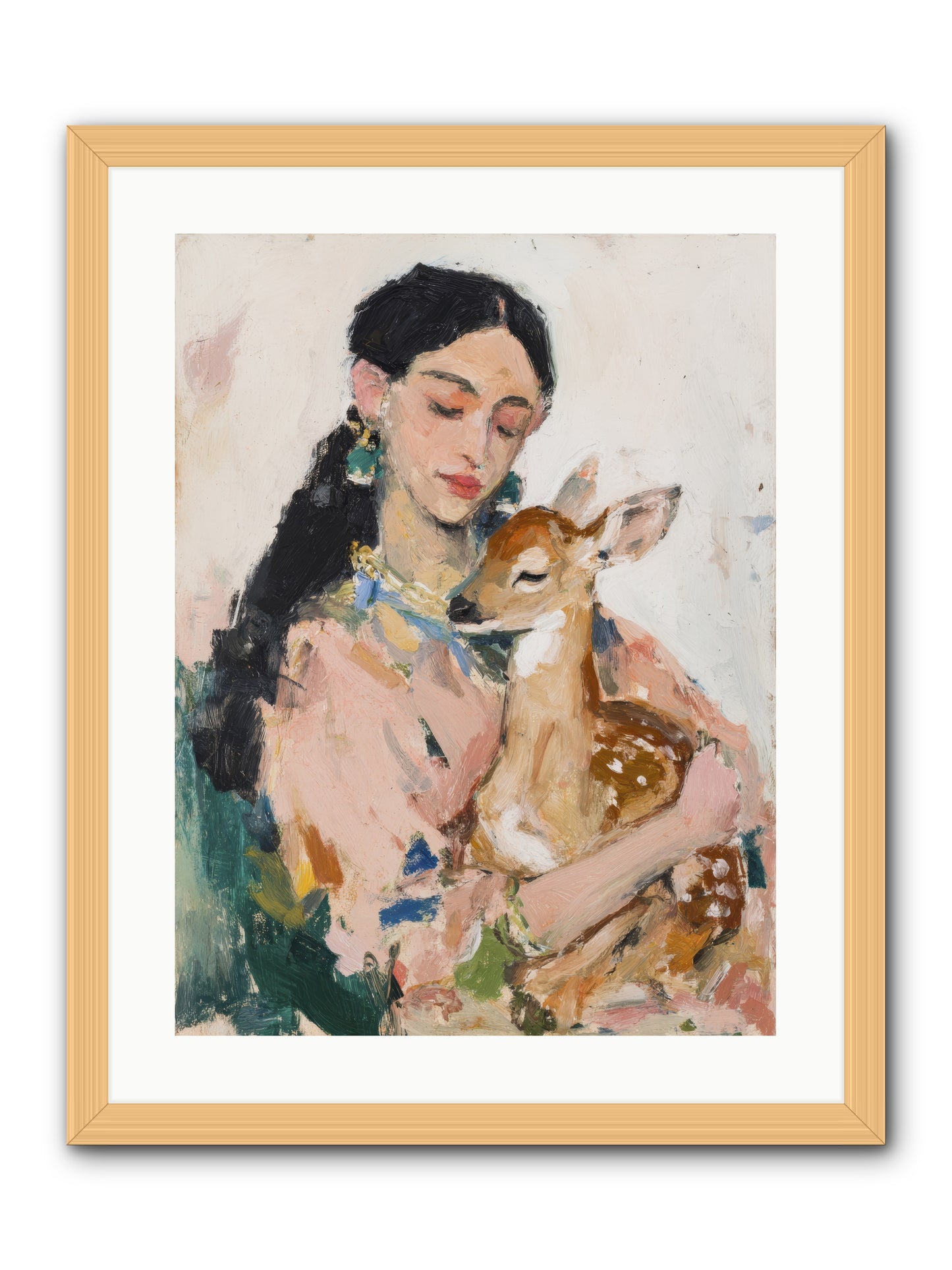 Bellamy & Birch-REZ -- Framed Print - Natural 18x24