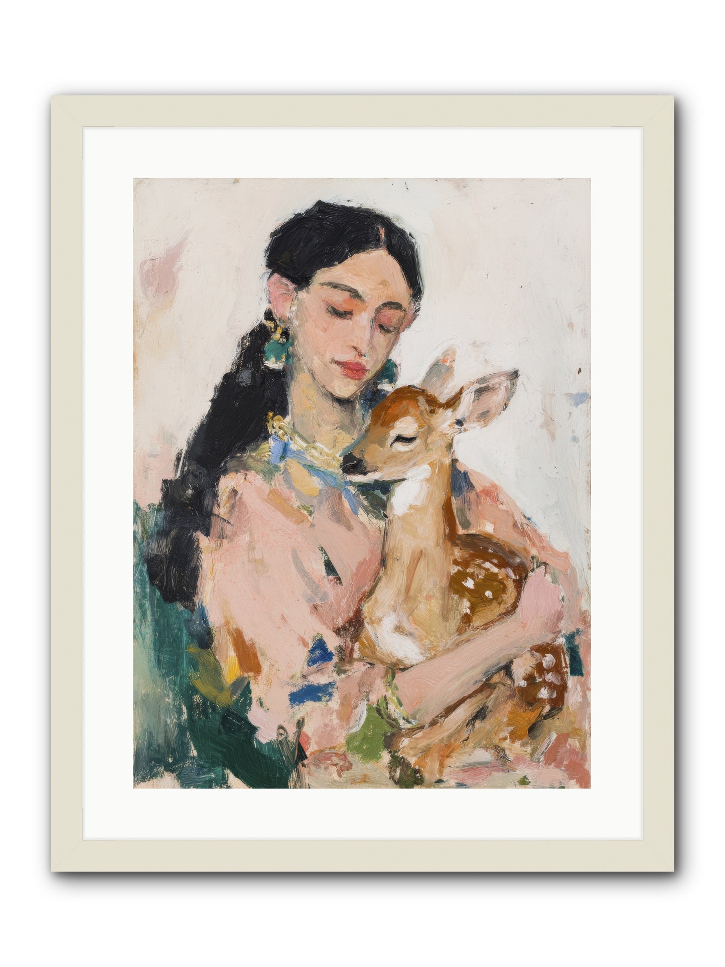 Bellamy & Birch-REZ -- Framed Print - White 18x24