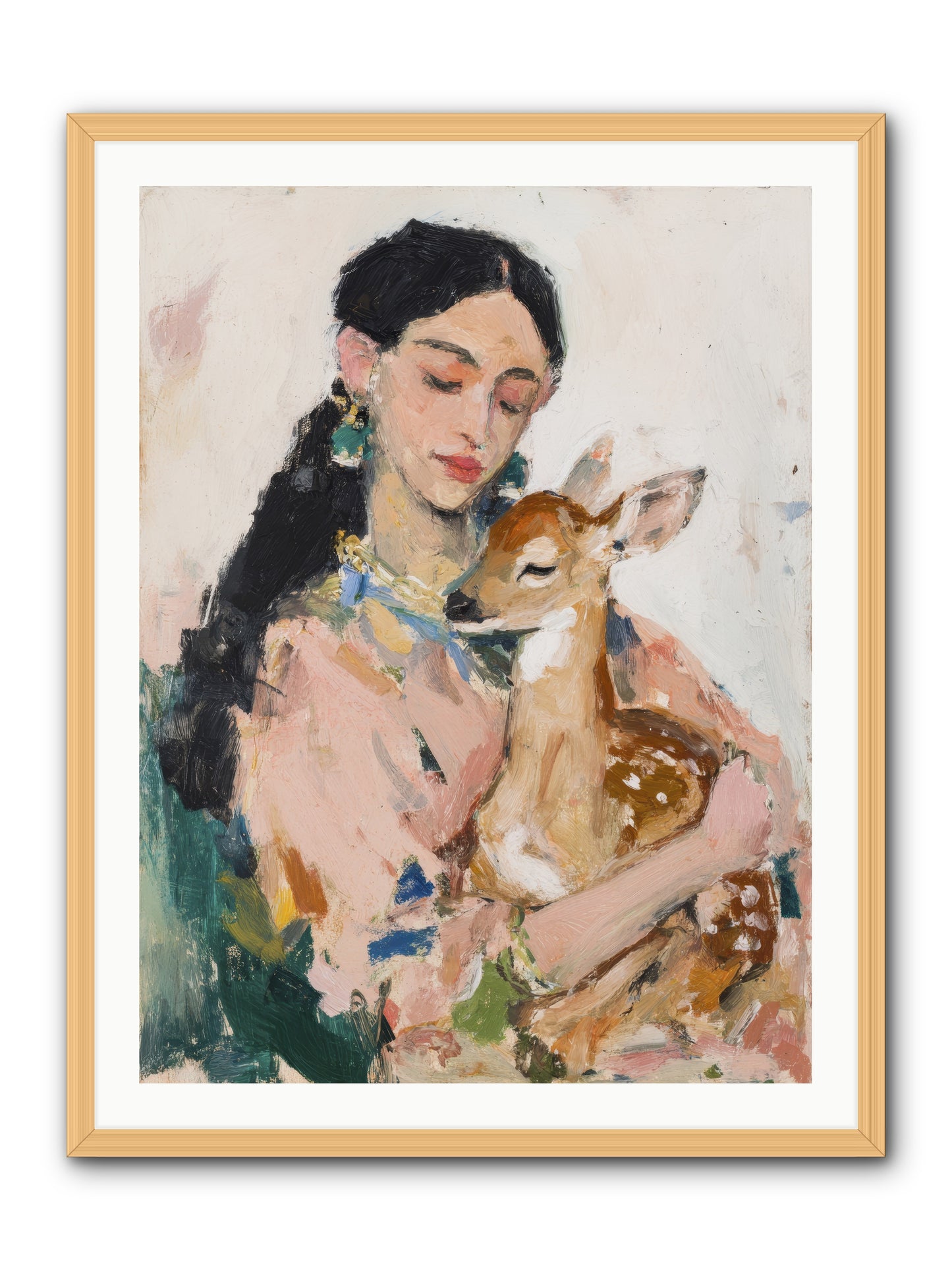 Bellamy & Birch-REZ -- Framed Print - Natural 30x40