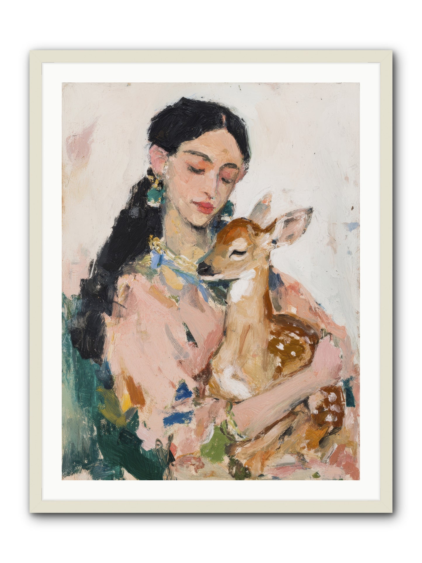 Bellamy & Birch-REZ -- Framed Print - White 30x40