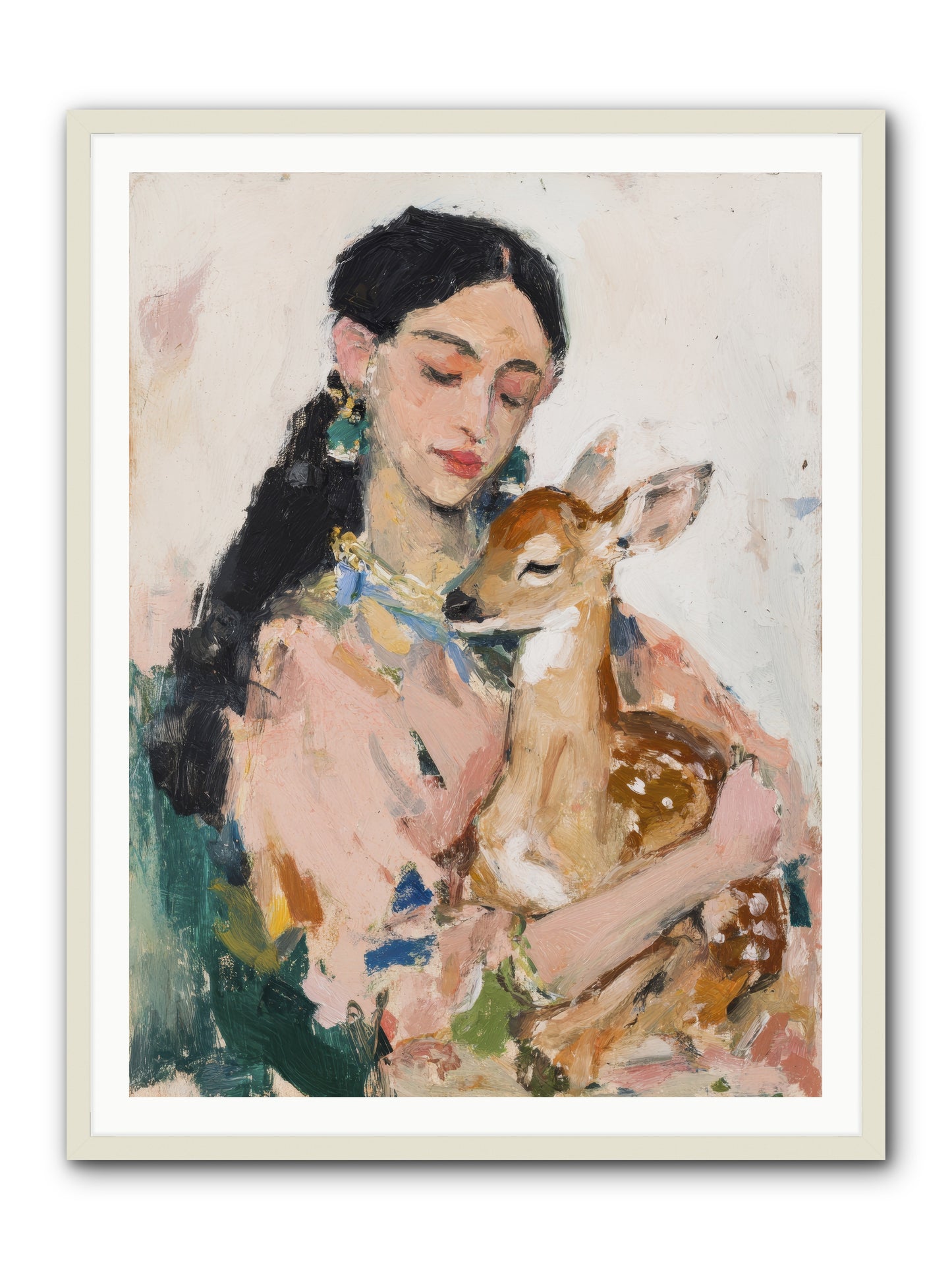 Bellamy & Birch-REZ -- Framed Print - White 36x48