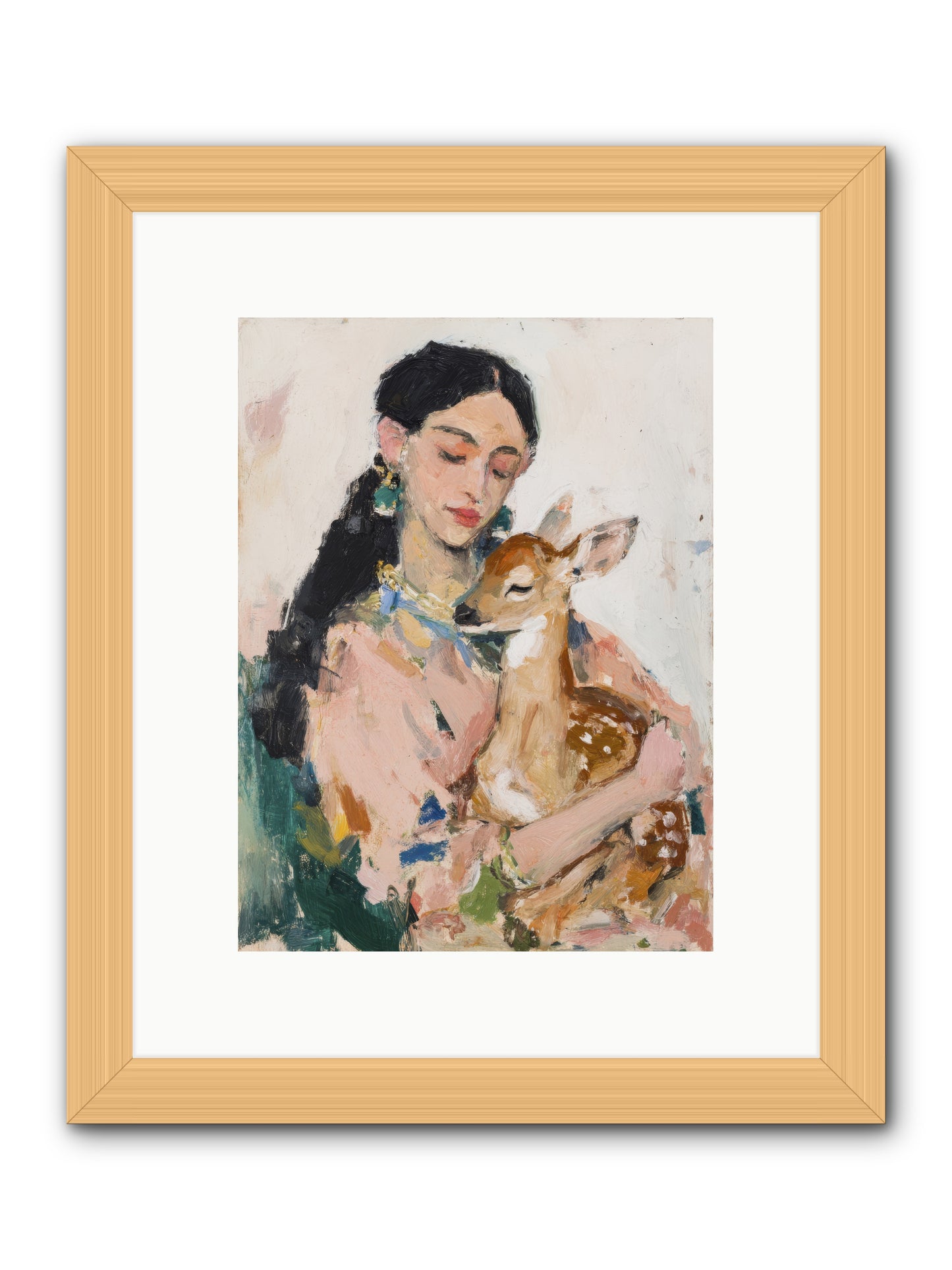 Bellamy & Birch-REZ -- Framed Print - Natural 9x12