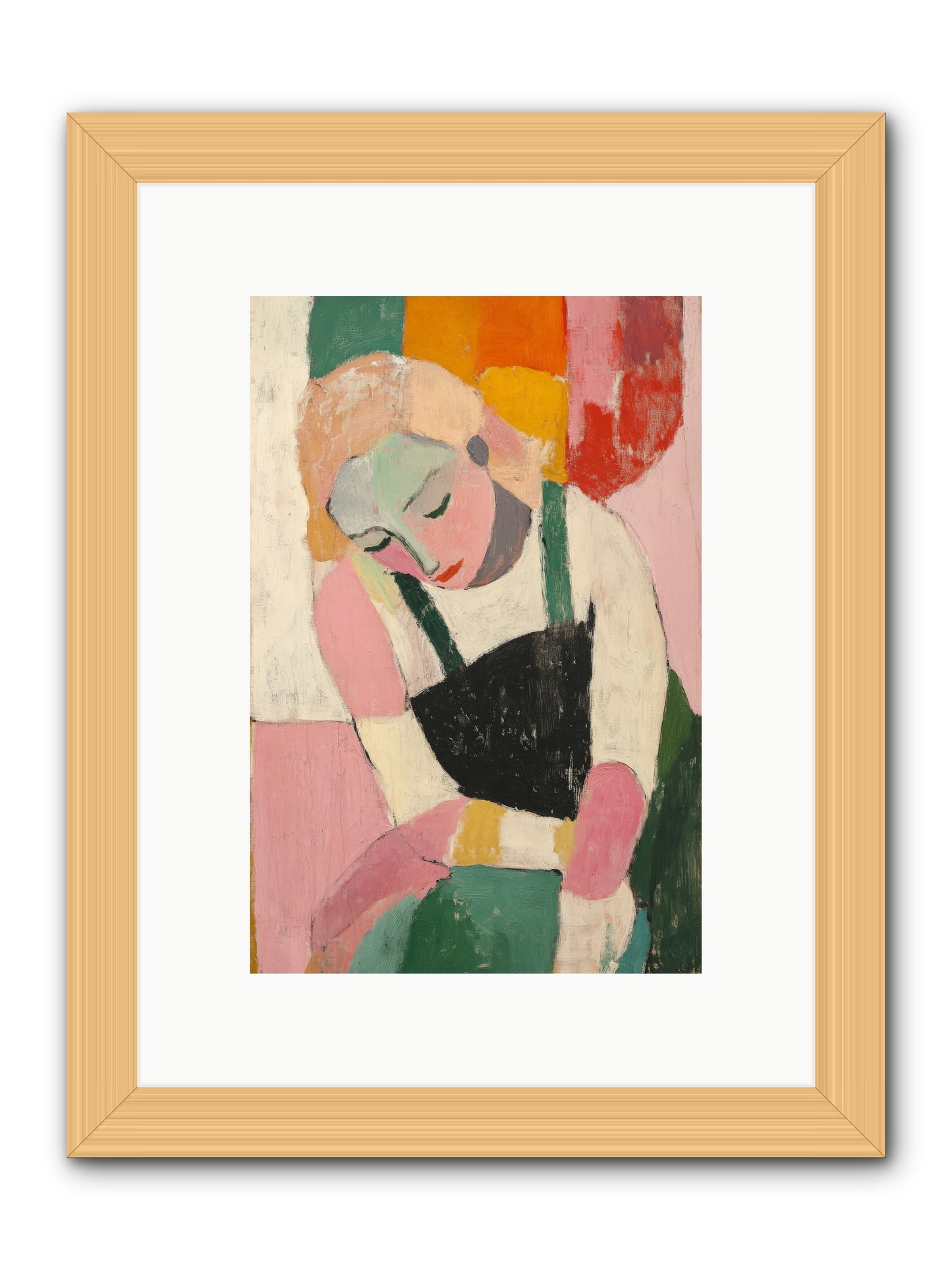Belle Of Blackwood -- Framed Print - Natural 8x12
