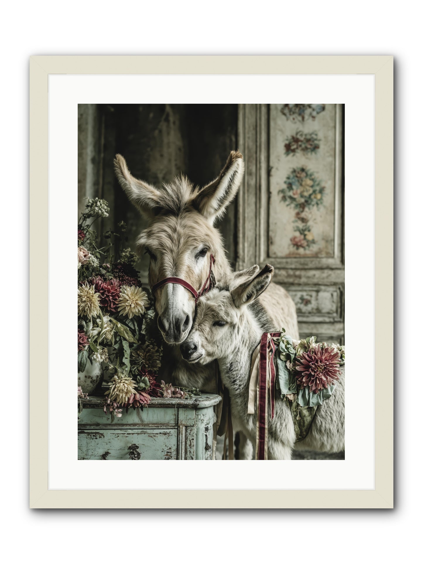 Beloved -- Framed Print - White 18x24