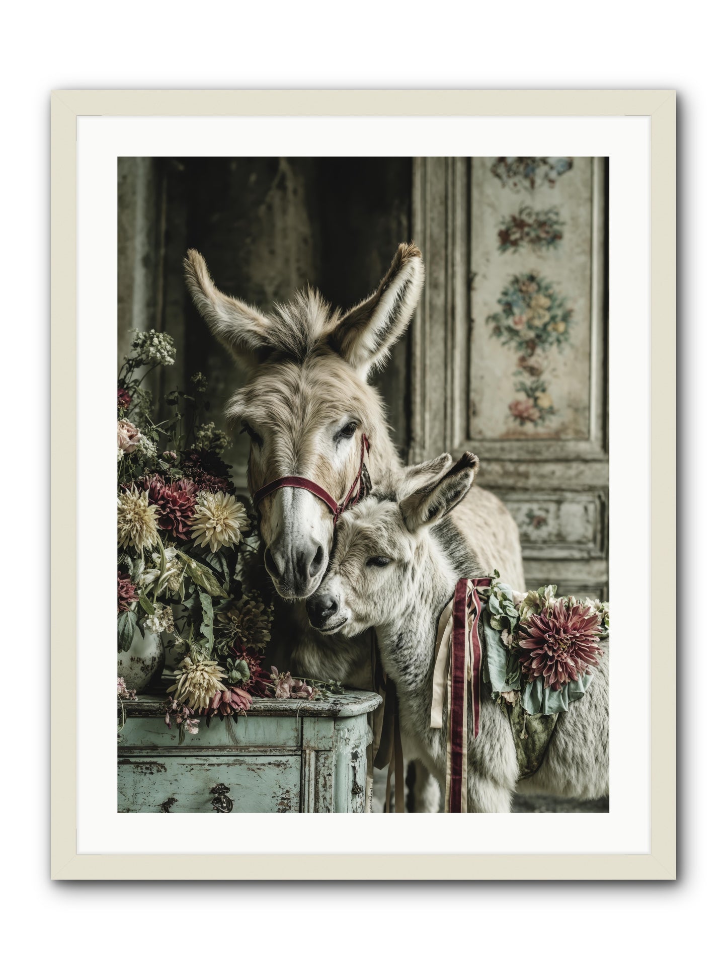 Beloved -- Framed Print - White 24x32