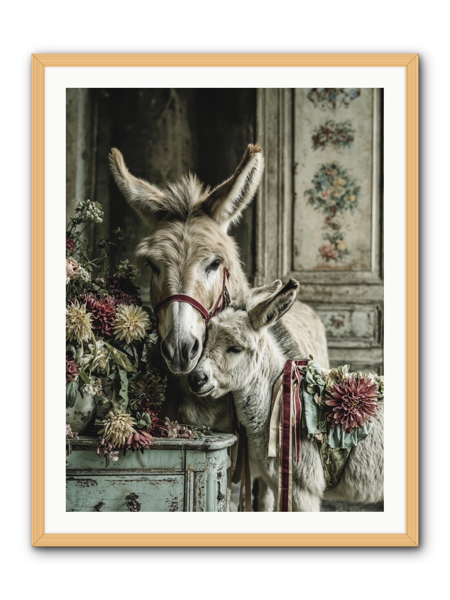 Beloved -- Framed Print - Natural 30x40
