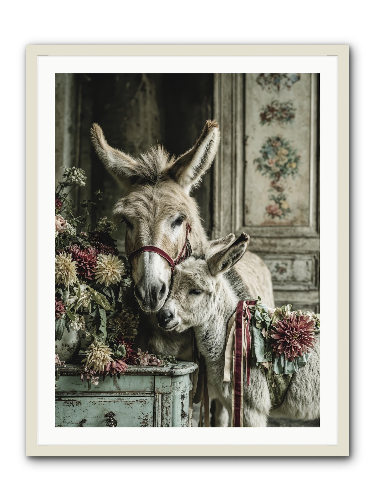 Beloved -- Framed Print - White 30x40