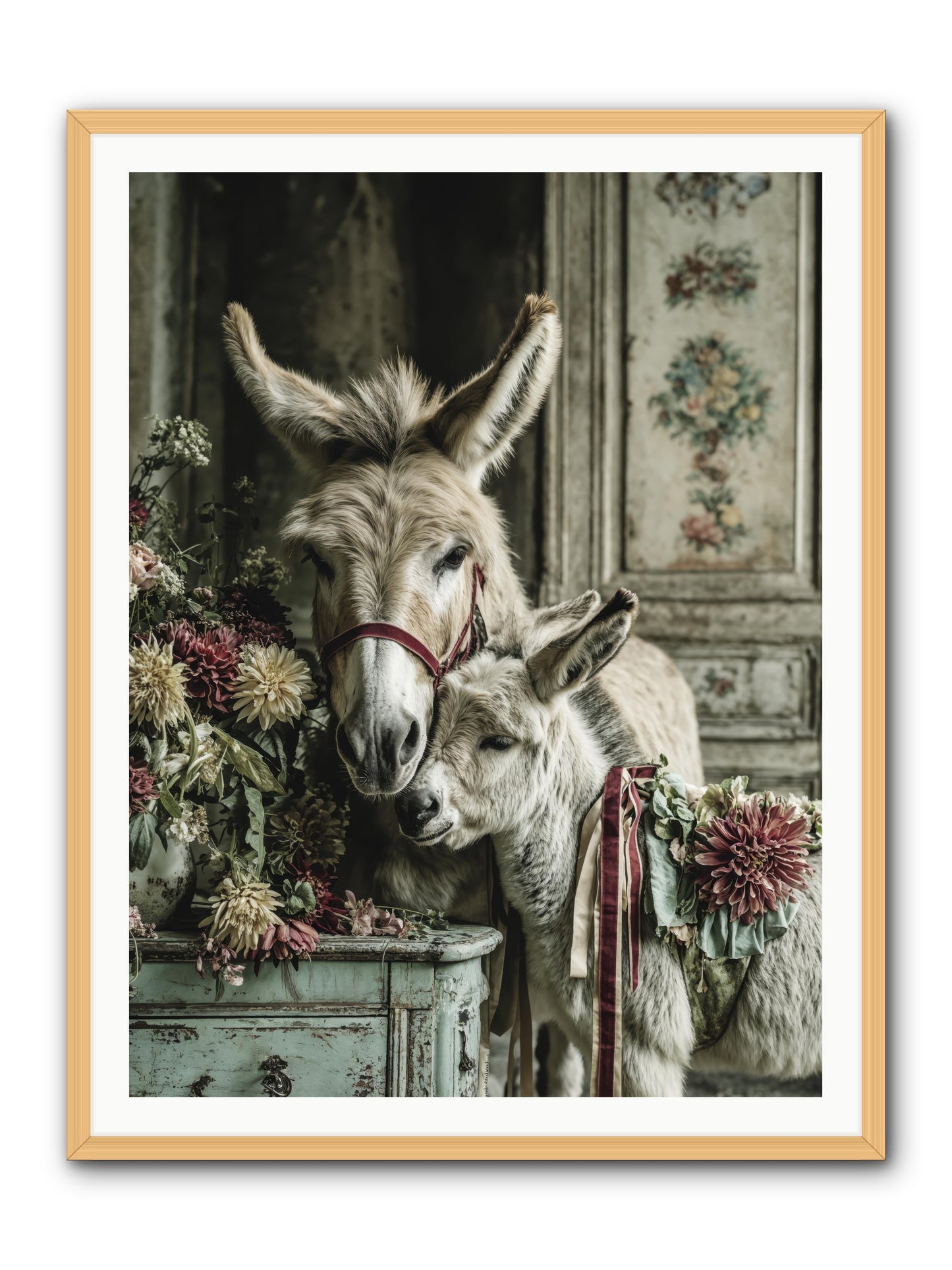 Beloved -- Framed Print - Natural 36x48