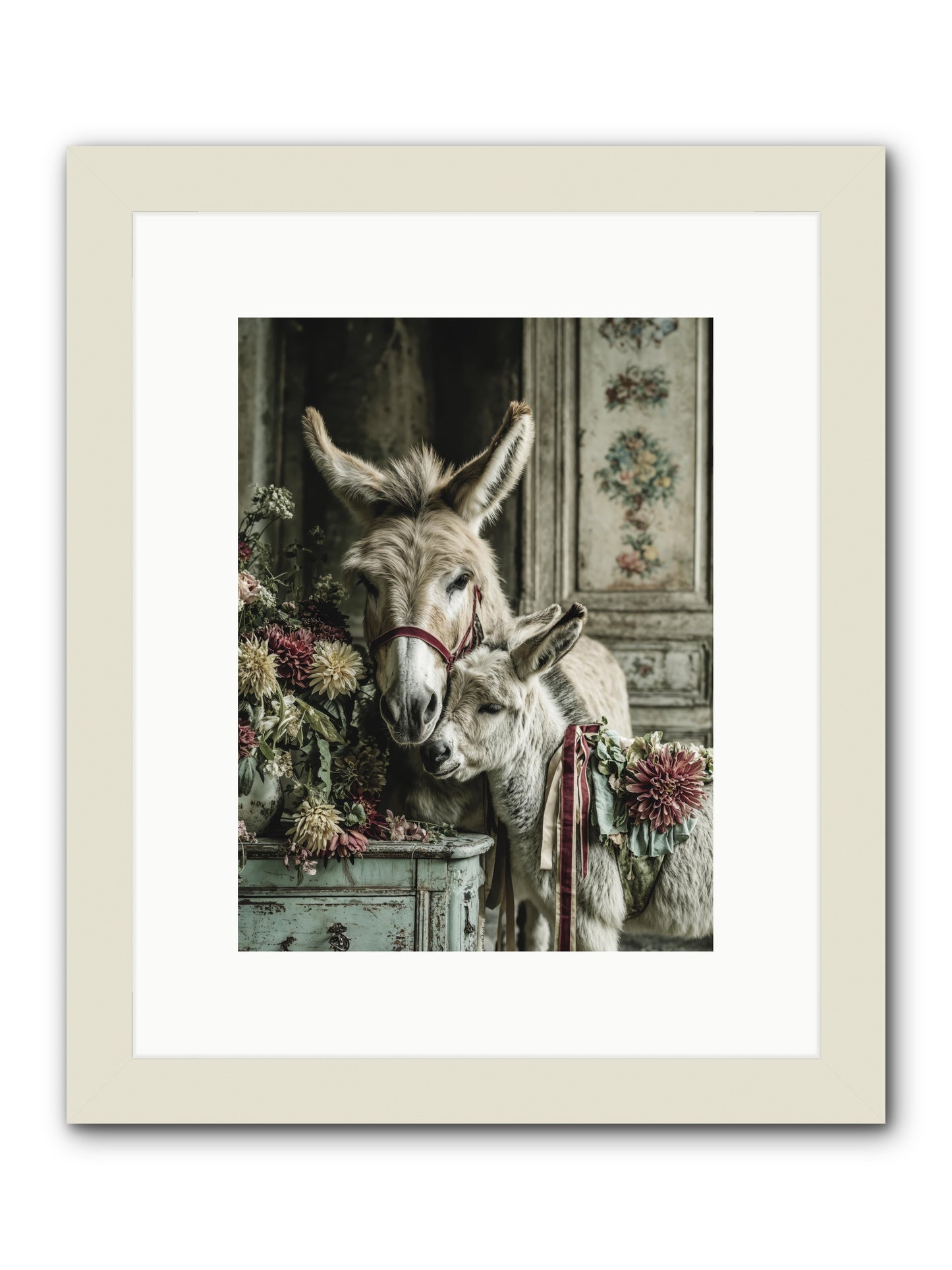 Beloved -- Framed Print - White 9x12