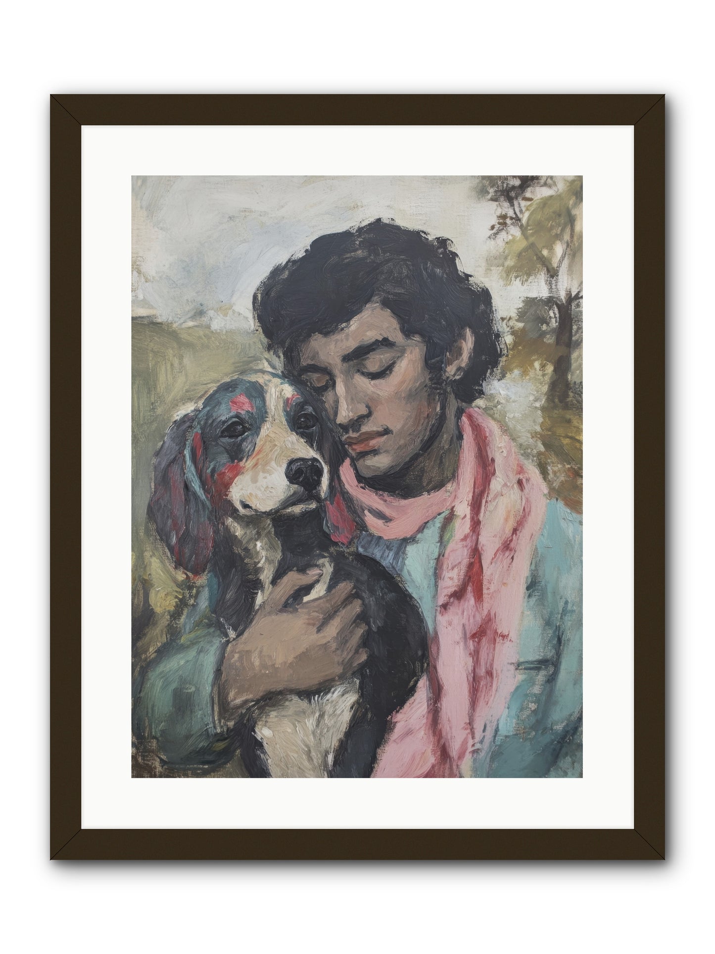 Beloved Little Soul -- Framed Print - Black 18x24