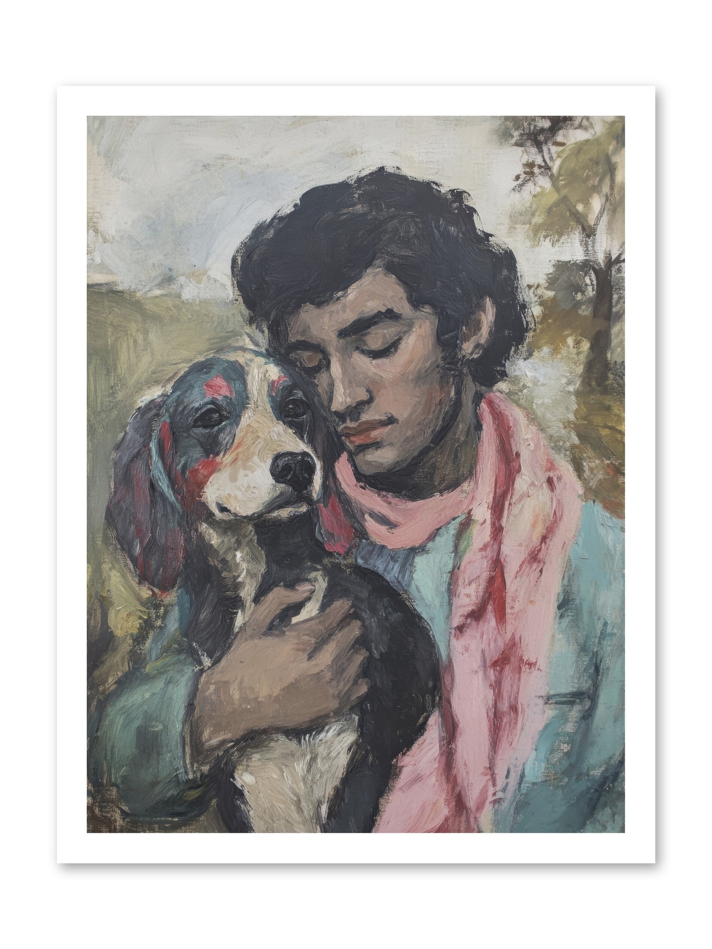 Beloved Little Soul -- Loose Canvas Print 18x24