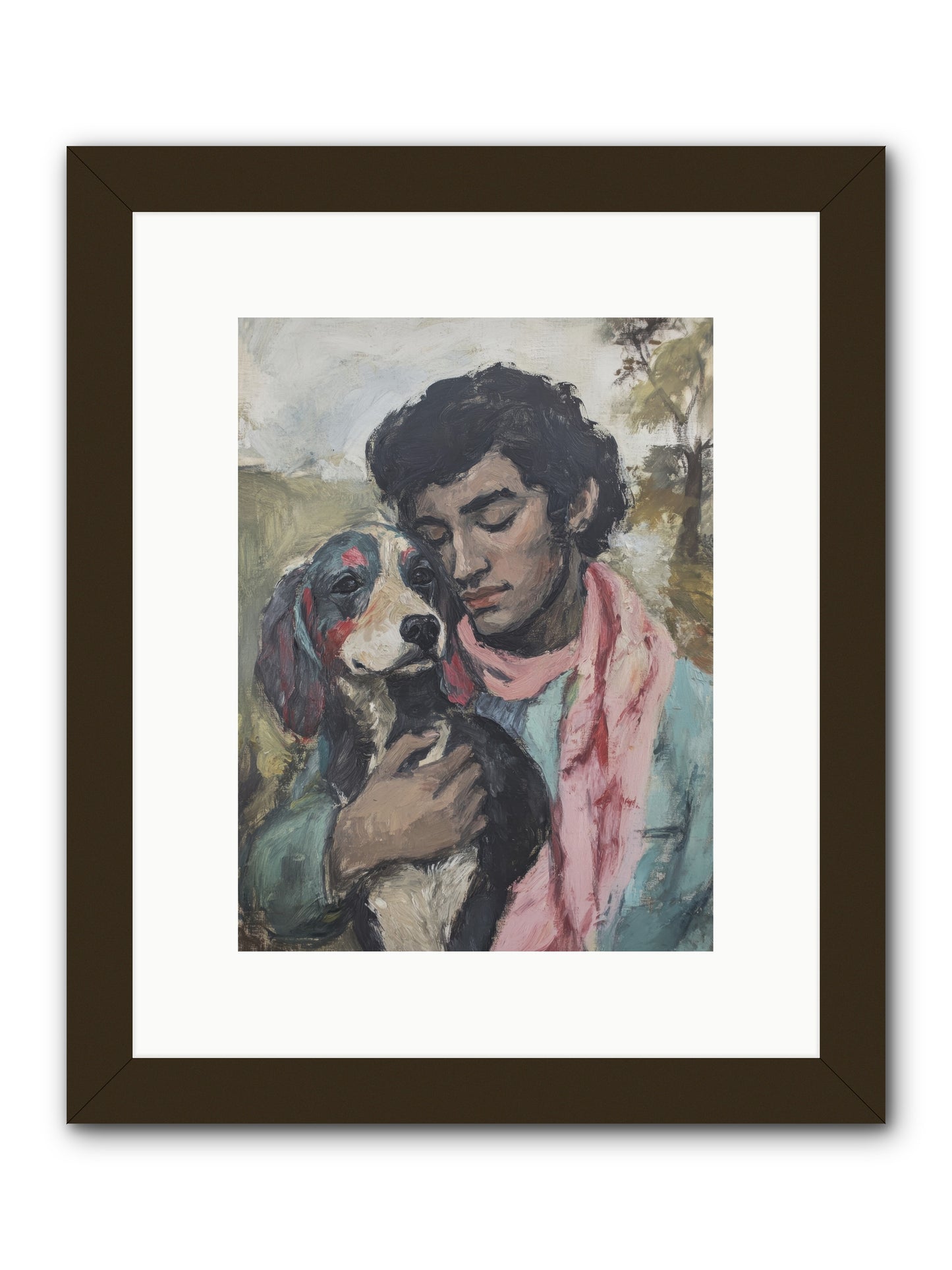 Beloved Little Soul -- Framed Print - Black 9x12
