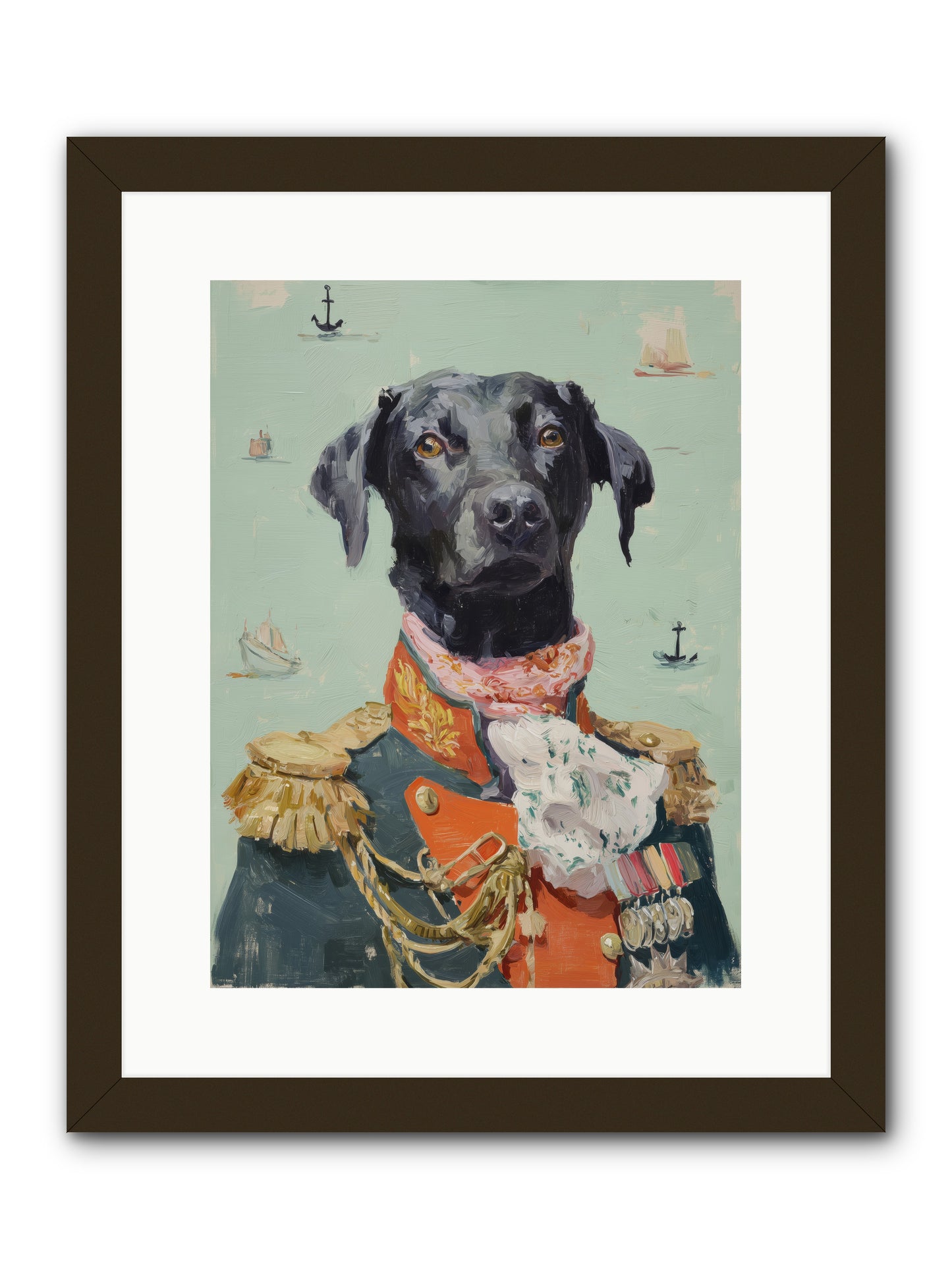 Beloved Rogue -- Framed Print - Black 12x16